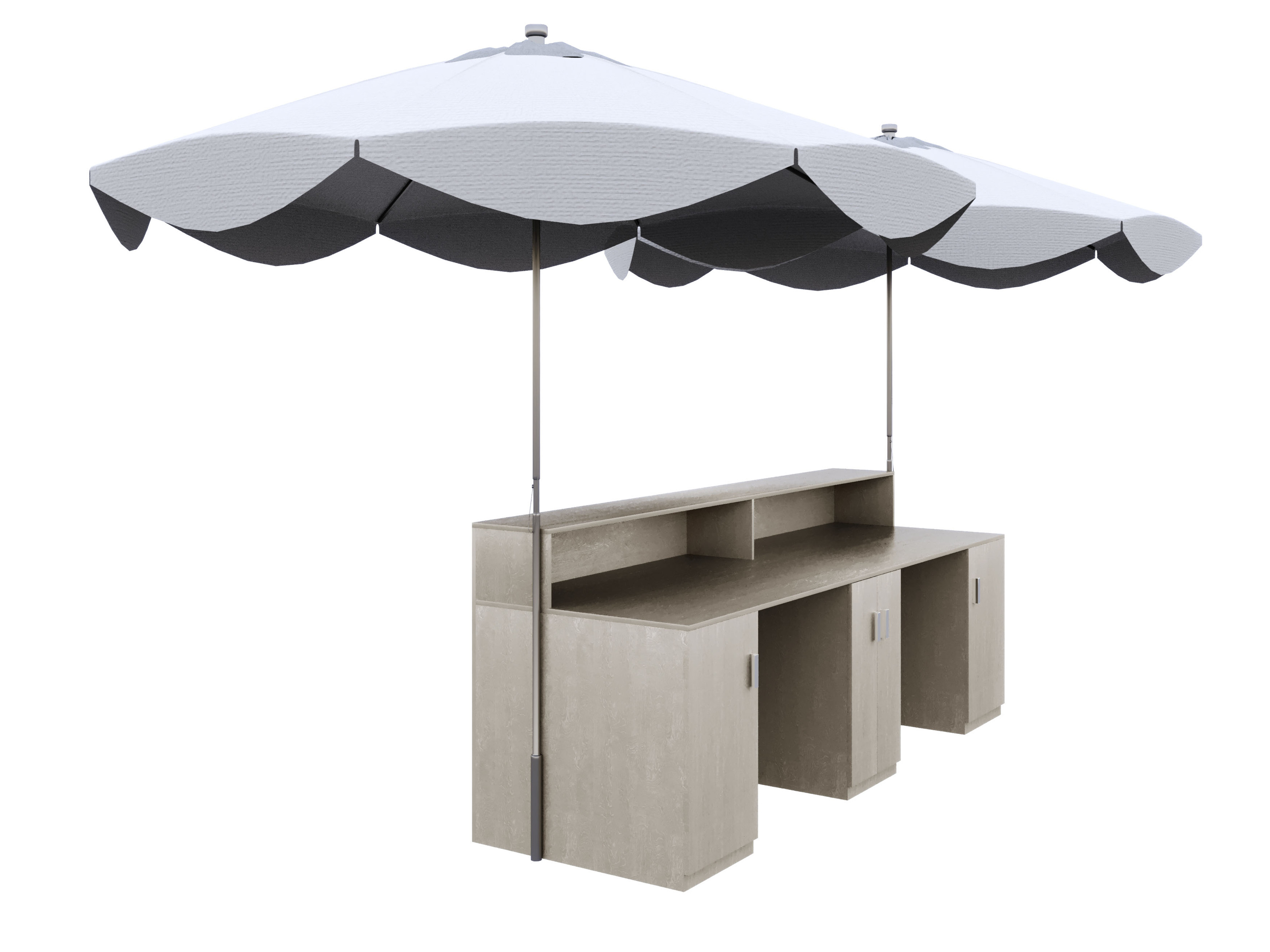 Стойка ресепшн, reception desk — Изображение №4 — 3D на Dprofile