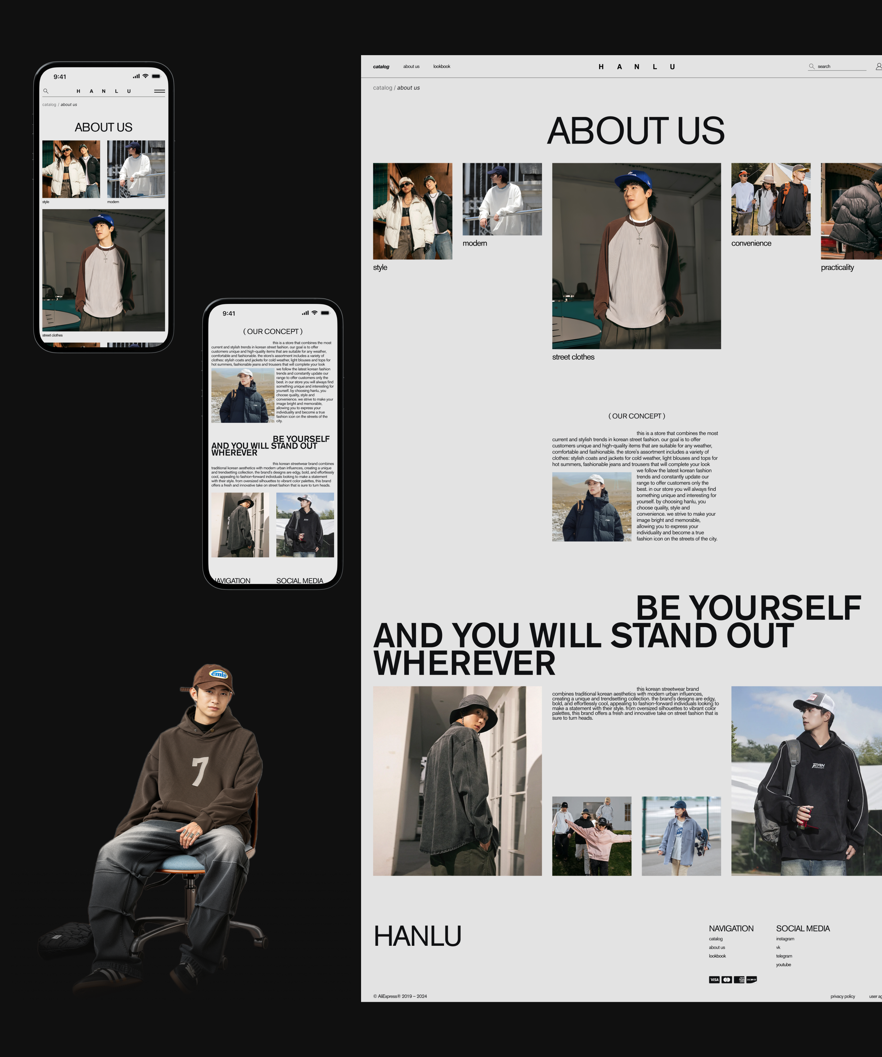 HANLU | E-commerce | UX/UI Design — Изображение №9 — Интерфейсы на Dprofile