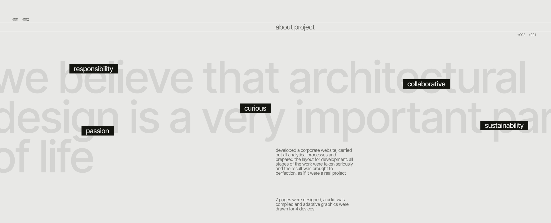 PERKINS EATMAN | Corporate website | UX/UI Design — Изображение №2 — Интерфейсы на Dprofile