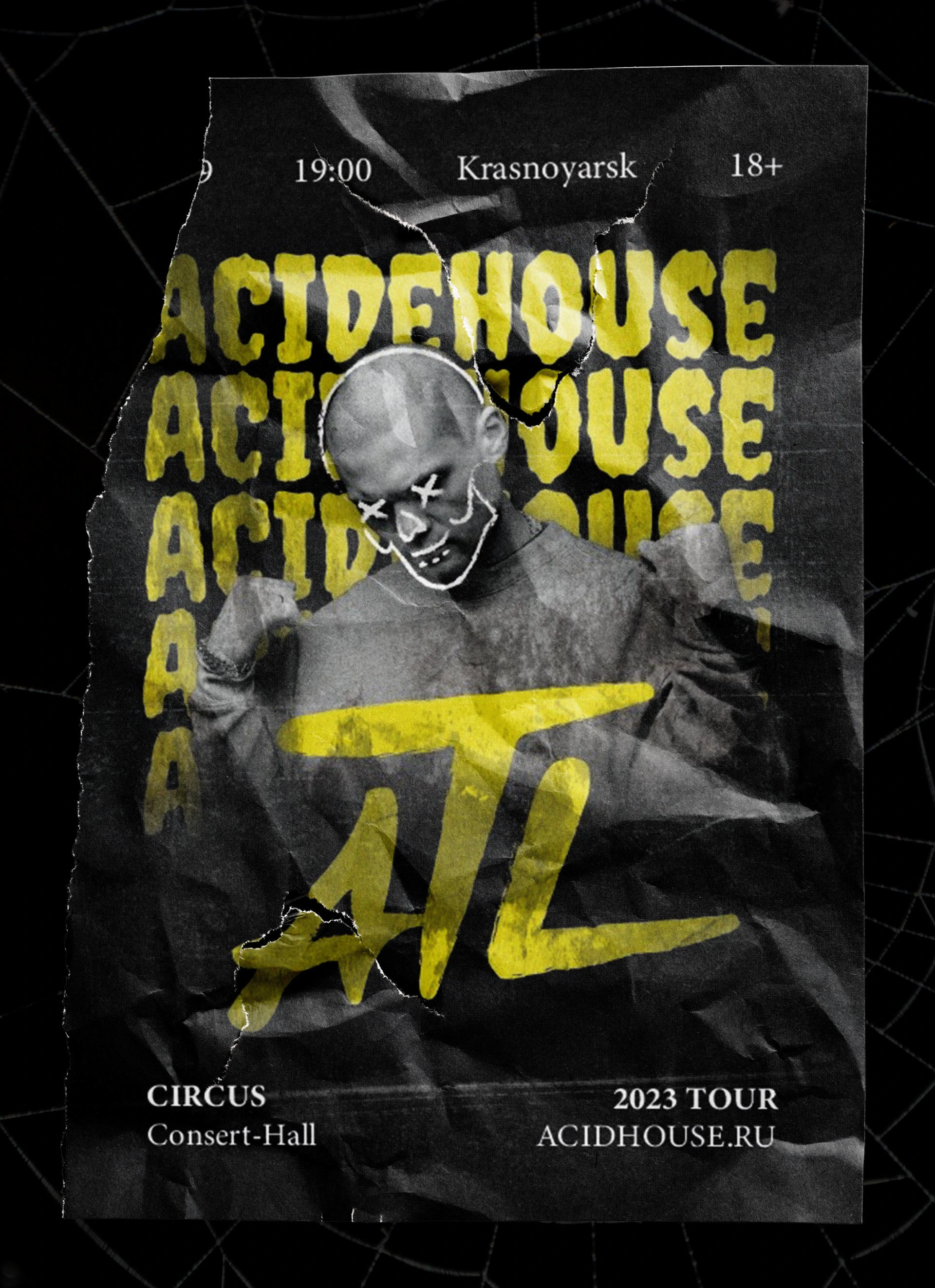 Show bill / ATL ACIDHOUSE — Изображение №1 — Брендинг, Маркетинг на Dprofile