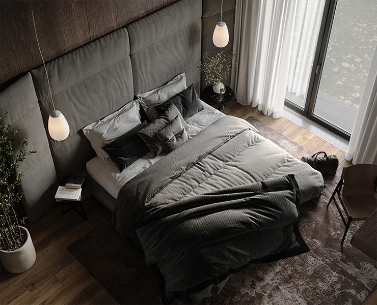 Bedroom — Иллюстрация, 3D на Dprofile