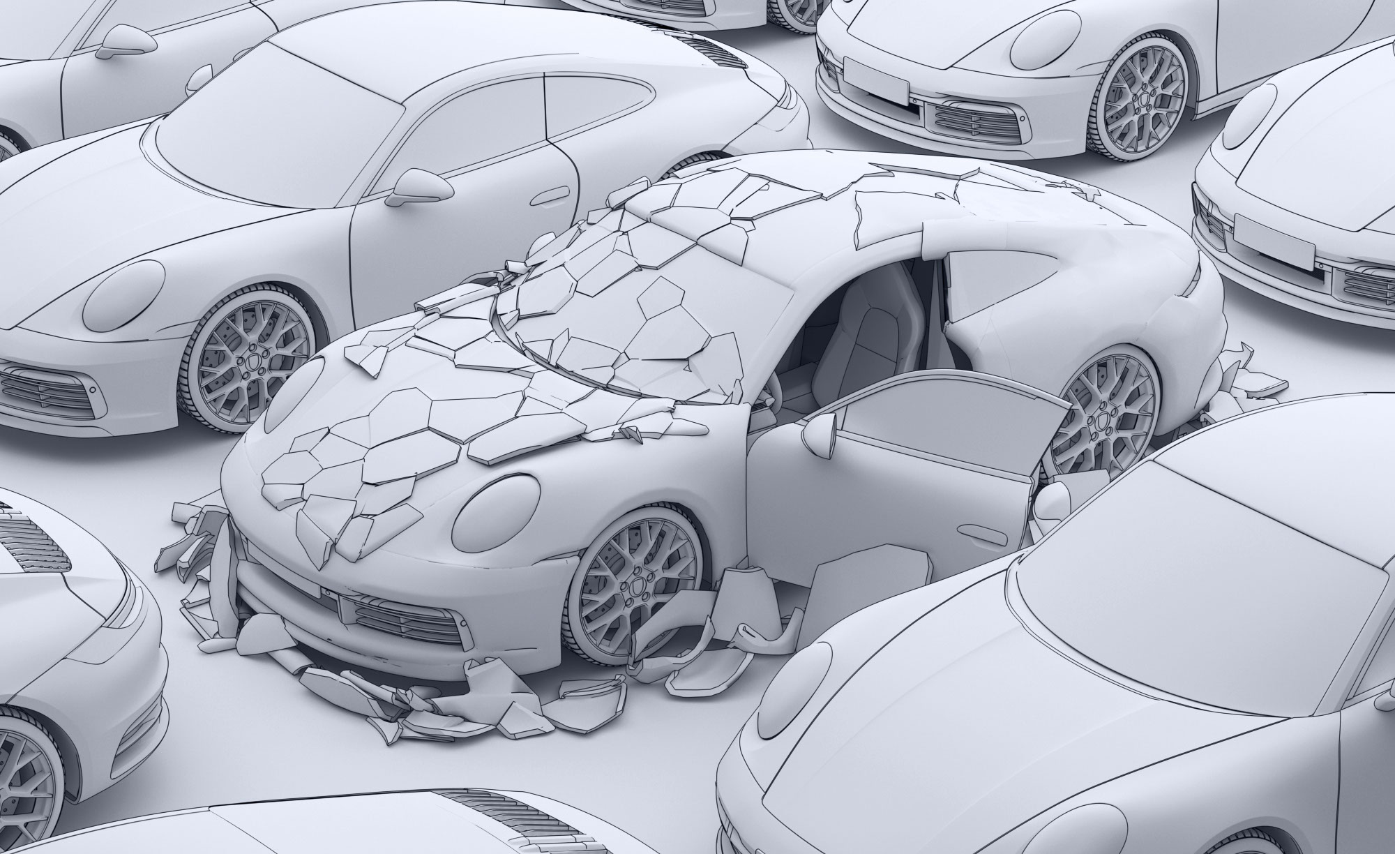 Parking — Изображение №2 — Иллюстрация, 3D на Dprofile