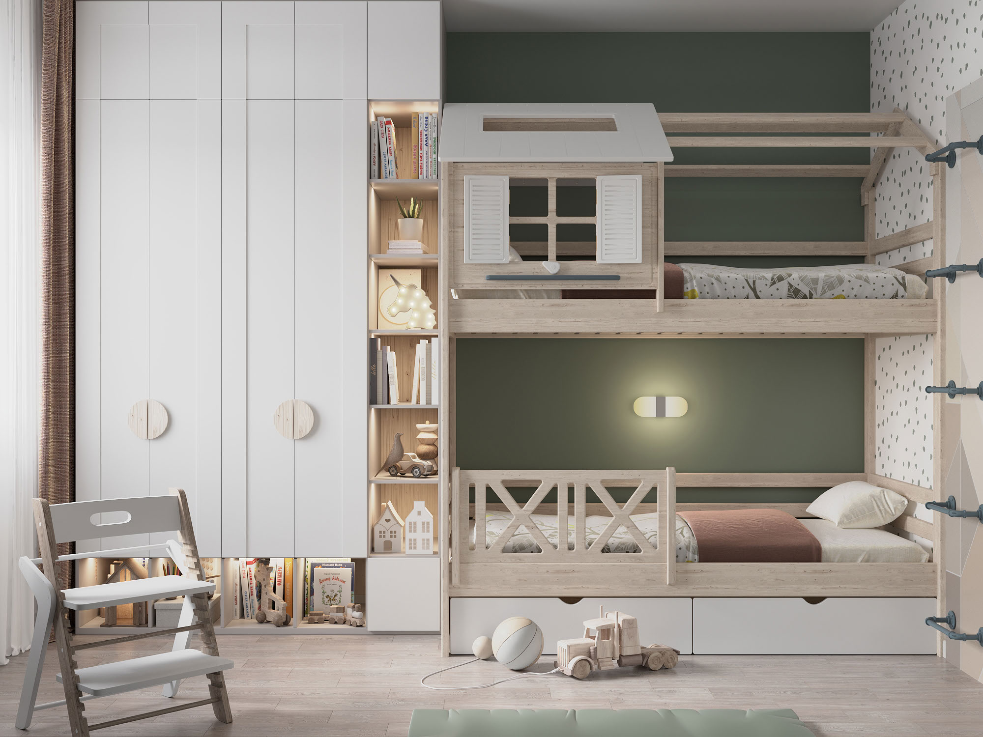 Children's room — Изображение №2 — Иллюстрация, 3D на Dprofile