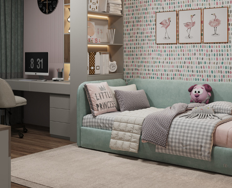 Girl's room — Иллюстрация, 3D на Dprofile