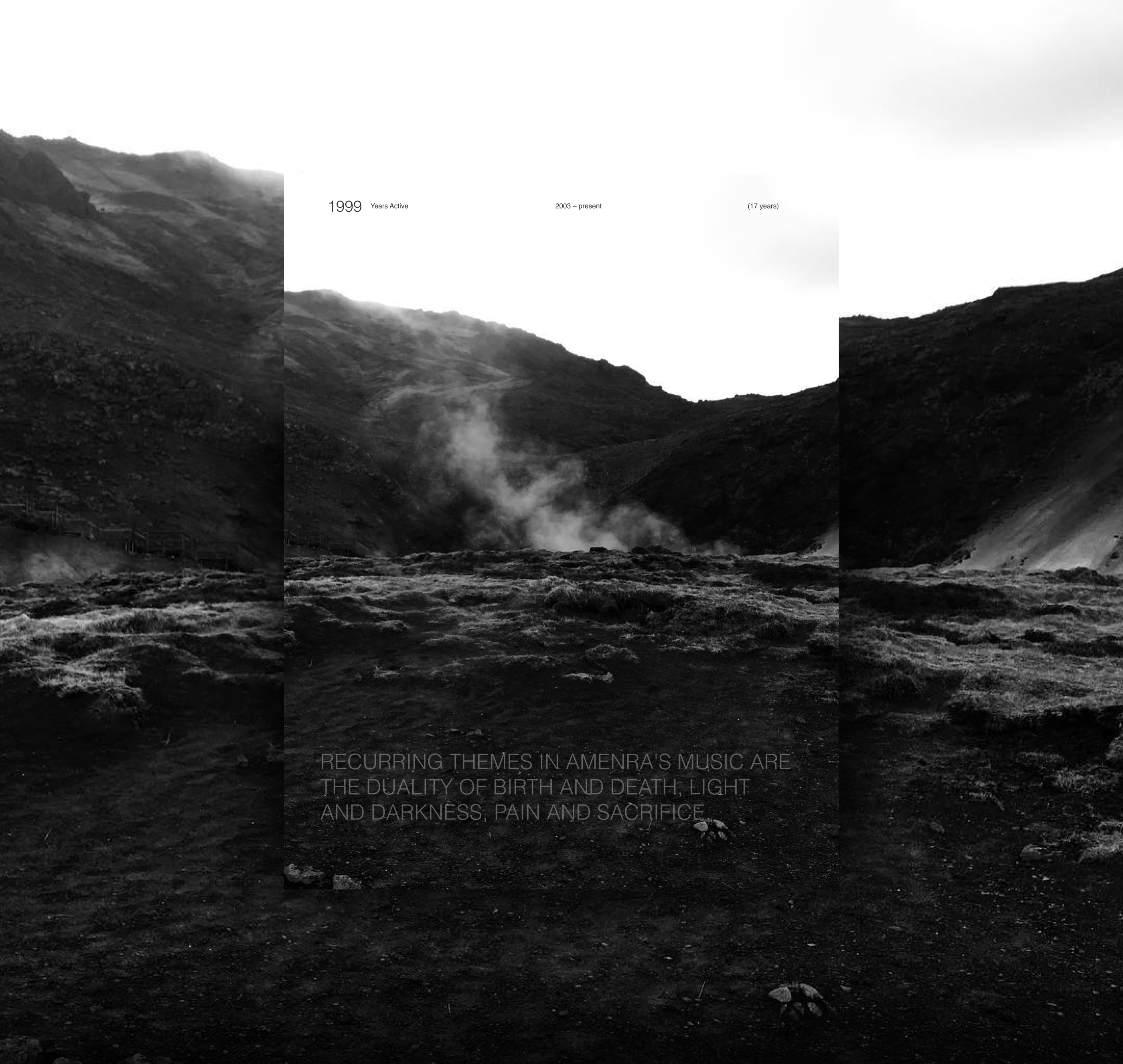Amenra Band web-site design. — Изображение №14 — Интерфейсы на Dprofile