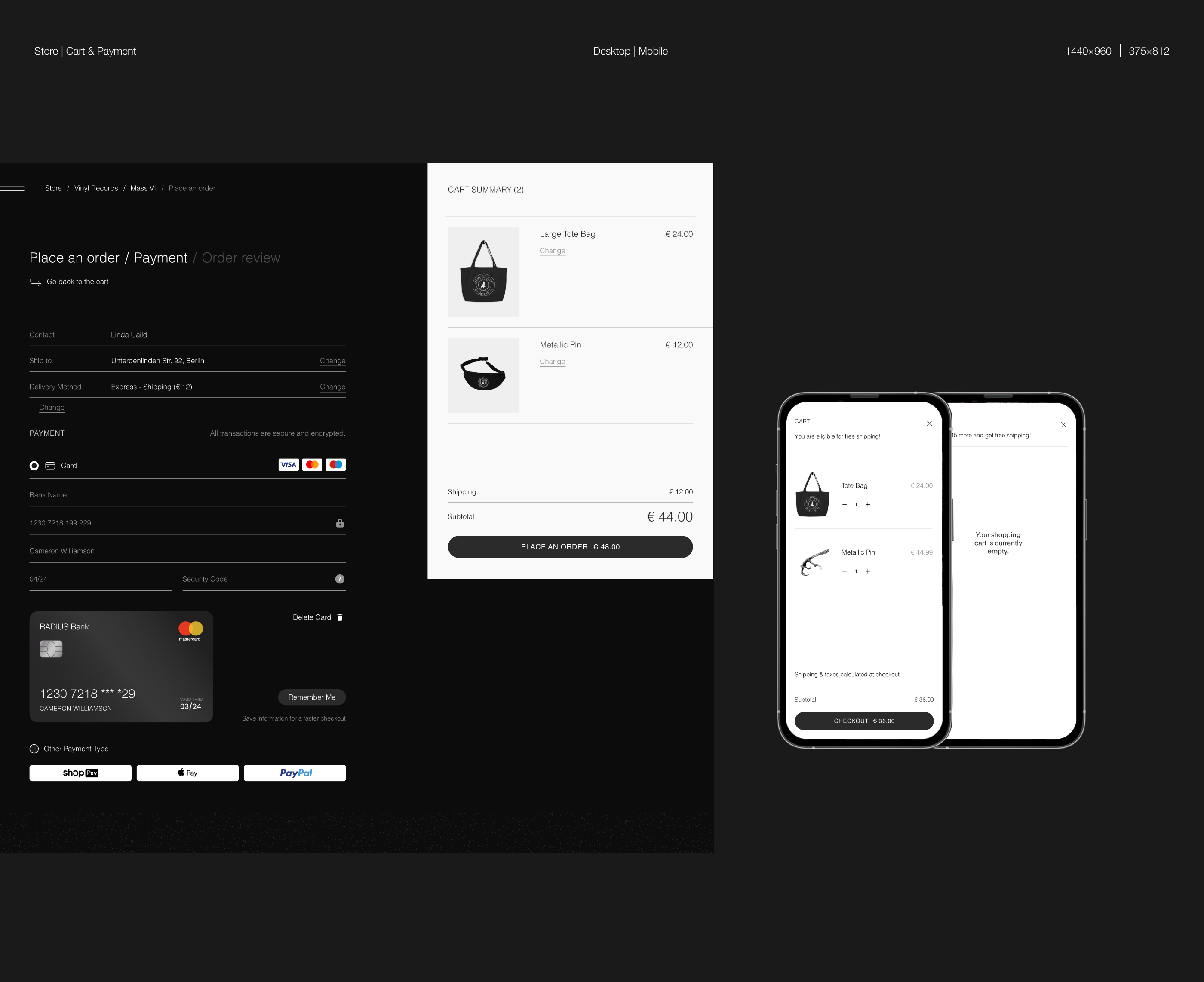 Amenra Band web-site design. — Изображение №21 — Интерфейсы на Dprofile