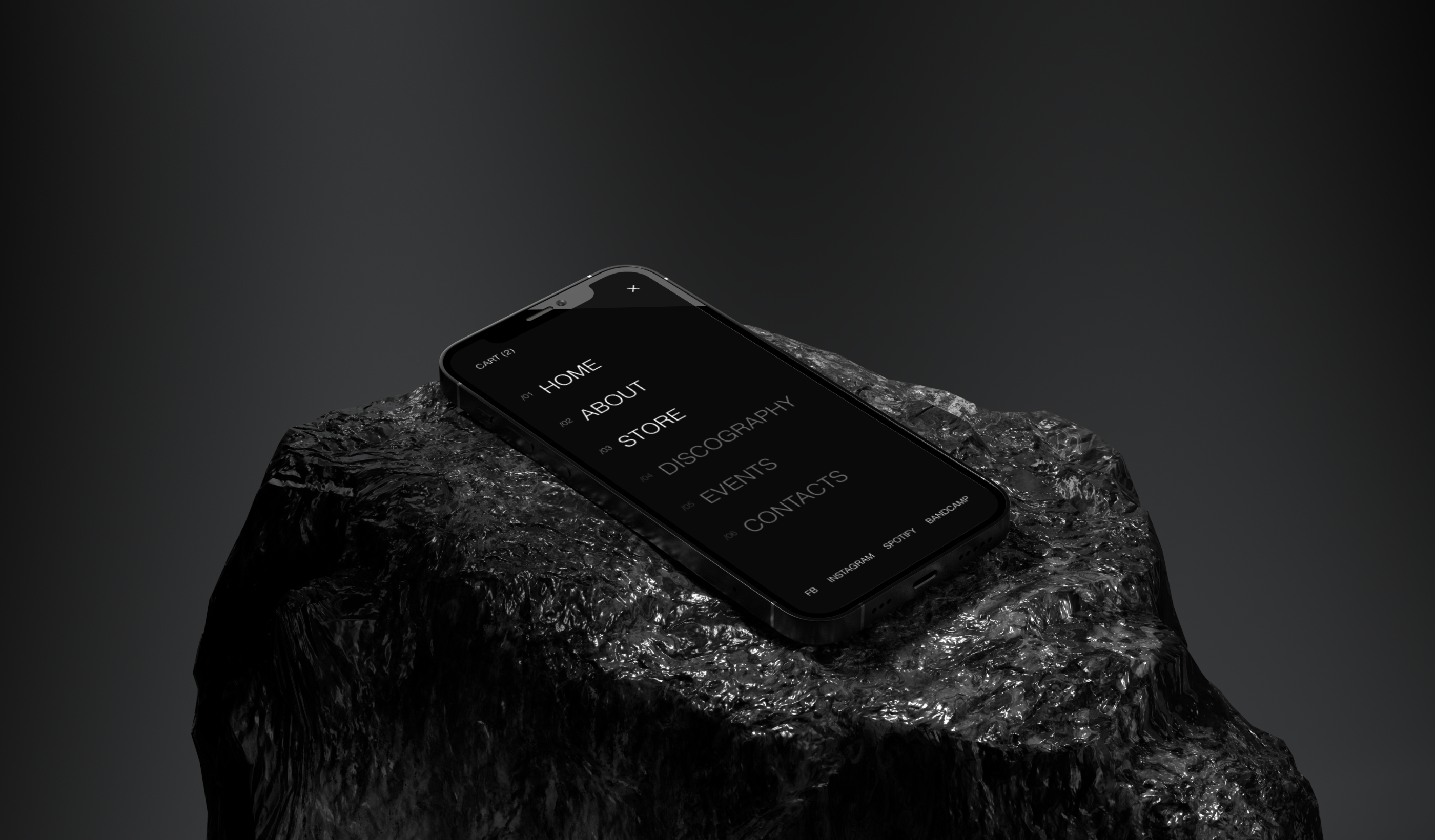Amenra Band web-site design. — Изображение №10 — Интерфейсы на Dprofile