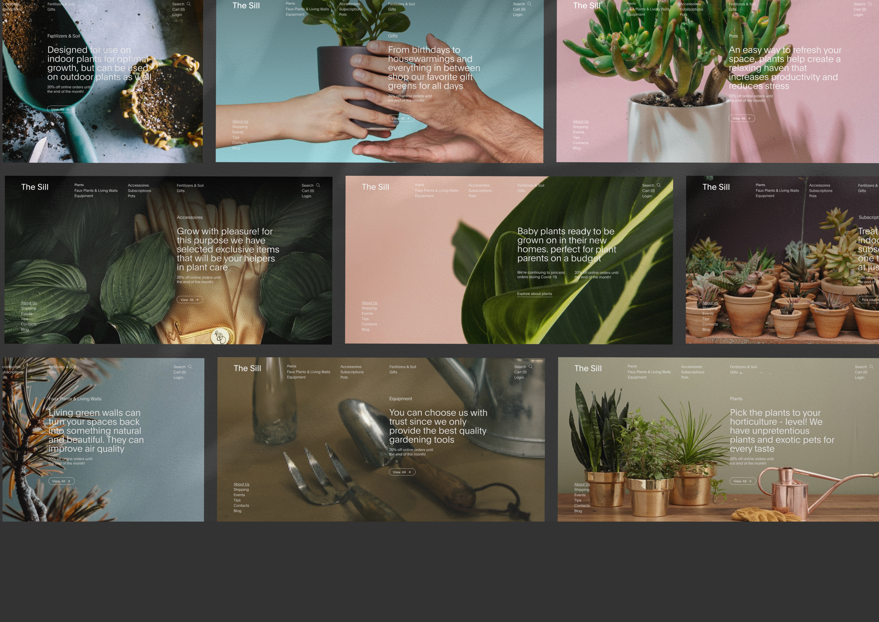 The Sill | Web-Site Redesign — Изображение №2 — Интерфейсы на Dprofile