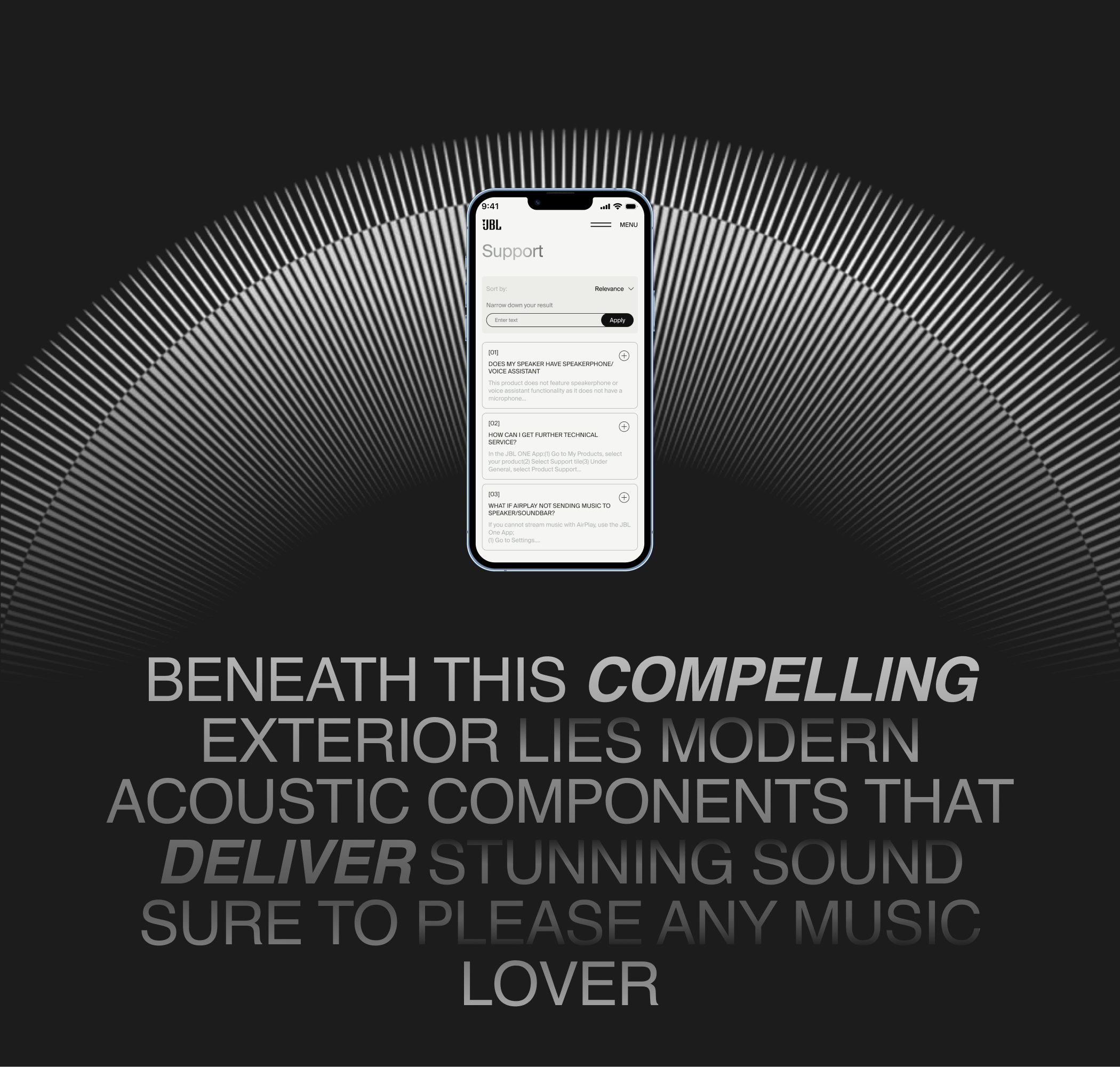 JBL Web-site Redesign — Изображение №5 — Интерфейсы на Dprofile