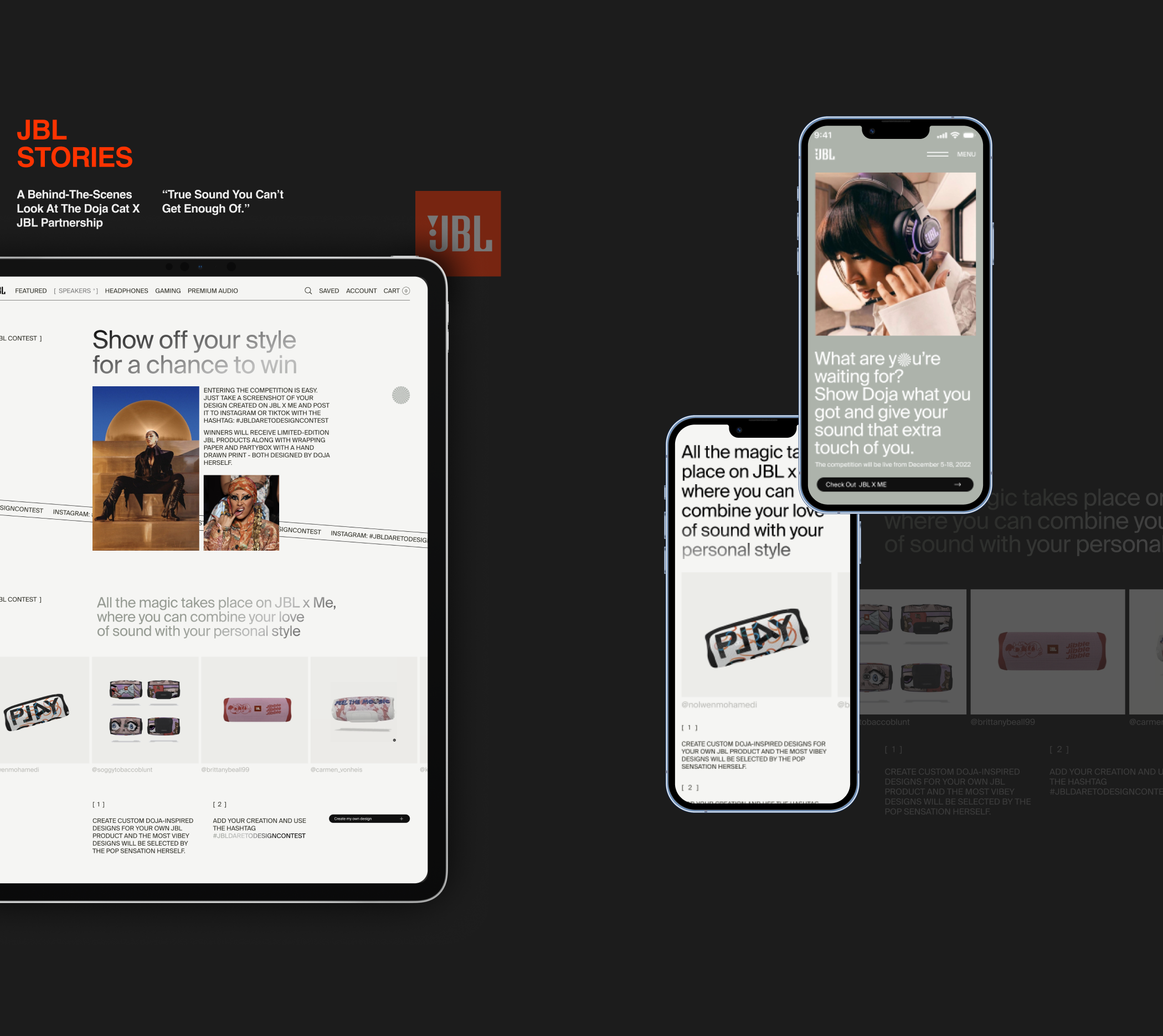 JBL Web-site Redesign — Изображение №11 — Интерфейсы на Dprofile