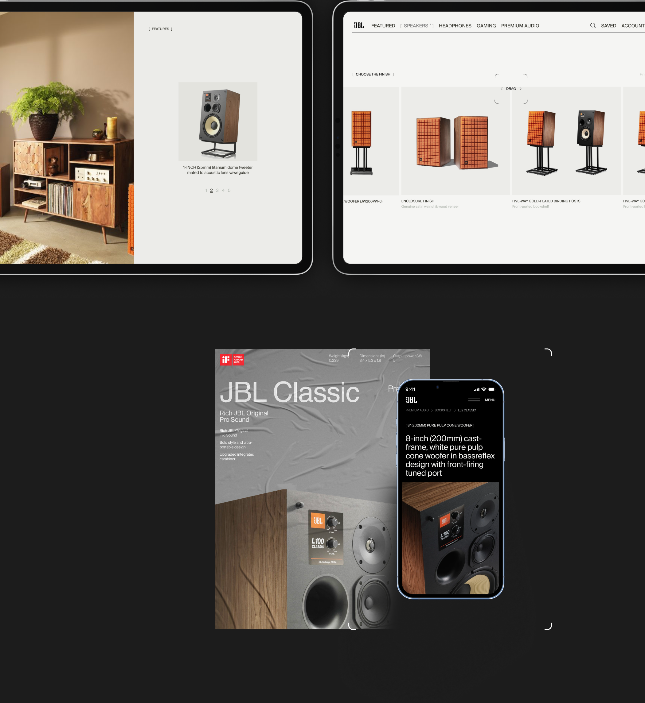 JBL Web-site Redesign — Изображение №7 — Интерфейсы на Dprofile