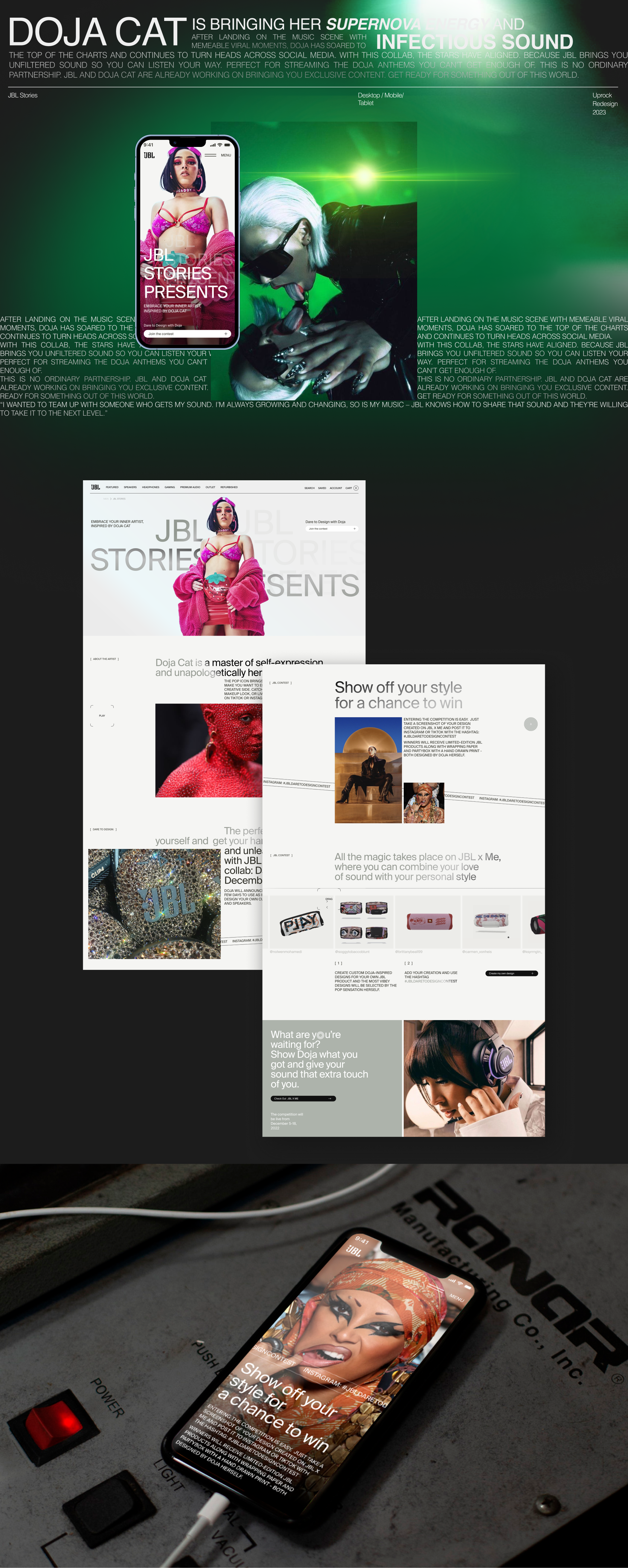 JBL Web-site Redesign — Изображение №10 — Интерфейсы на Dprofile