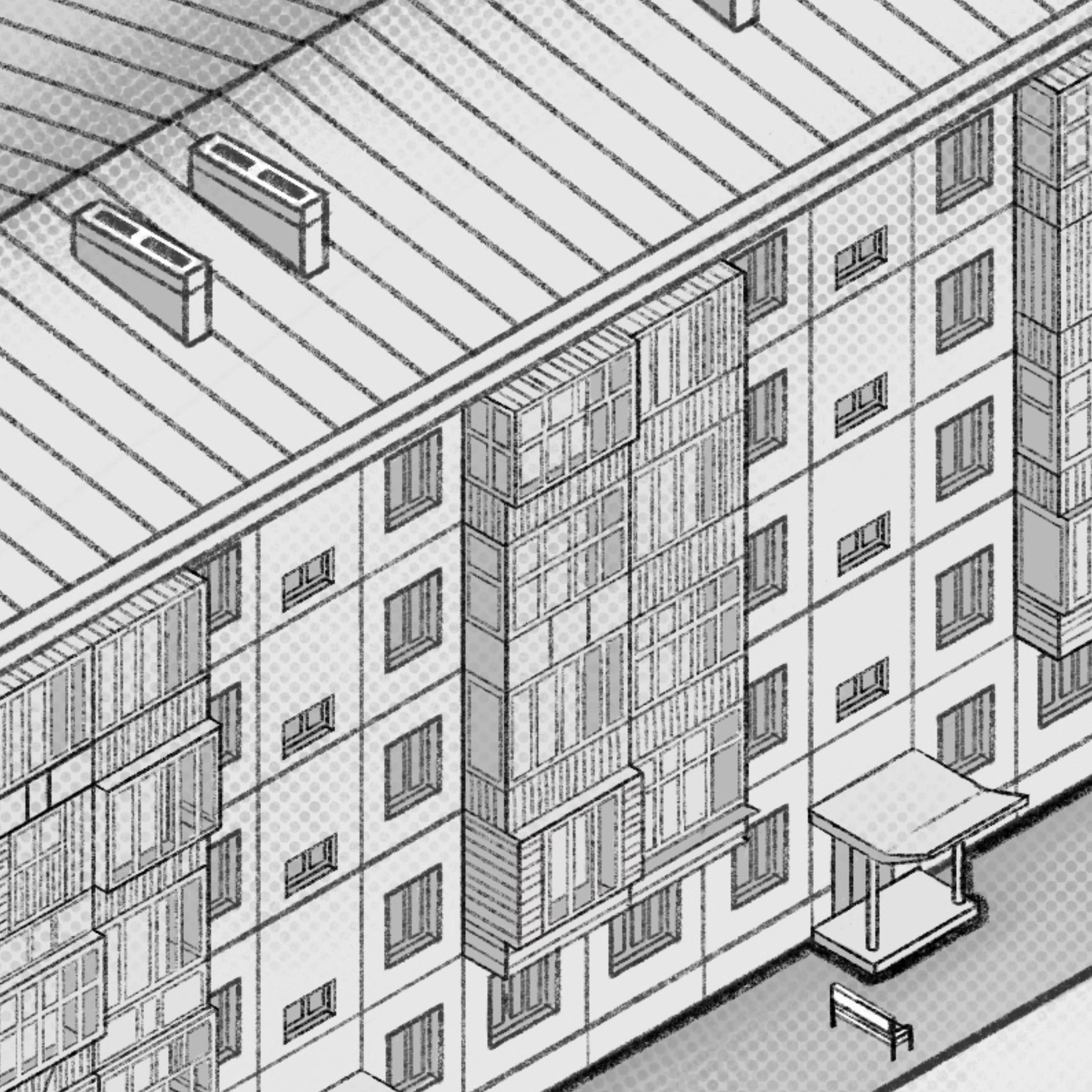 улица Театральная — Изображение №5 — Иллюстрация, Графика на Dprofile