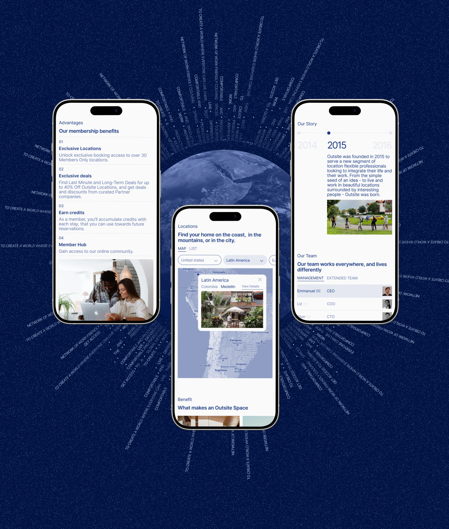 Outsite-Landing page — Изображение №8 — Интерфейсы, Брендинг на Dprofile