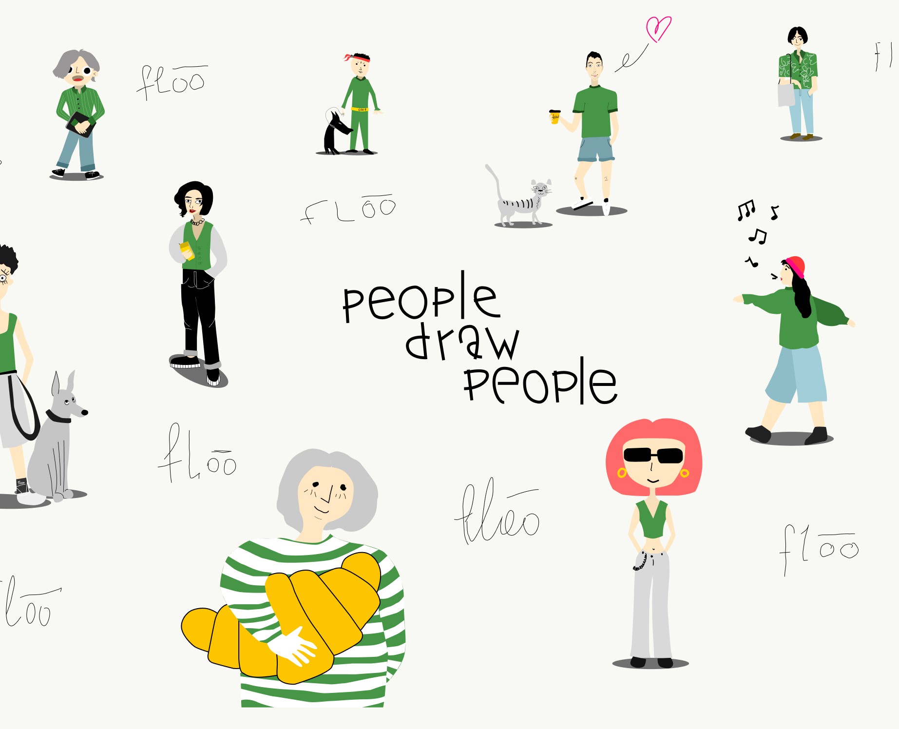 floo. нарисовано гостями — Брендинг на Dprofile