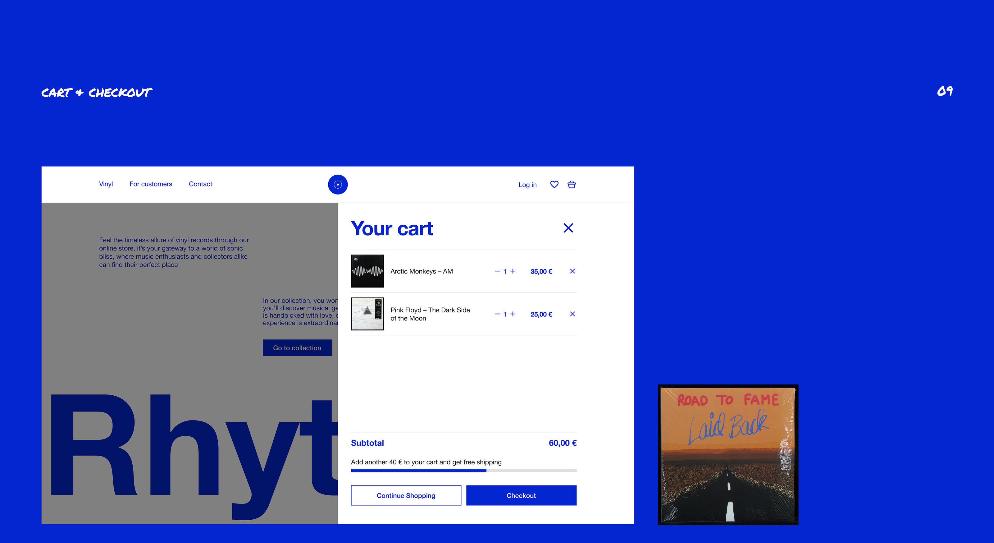 Website for online store of vinyl records | UX/UI — Изображение №15 — Интерфейсы, Брендинг на Dprofile