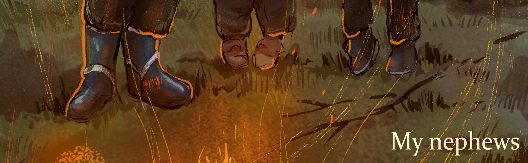 My nephews — Изображение №1 — Иллюстрация на Dprofile