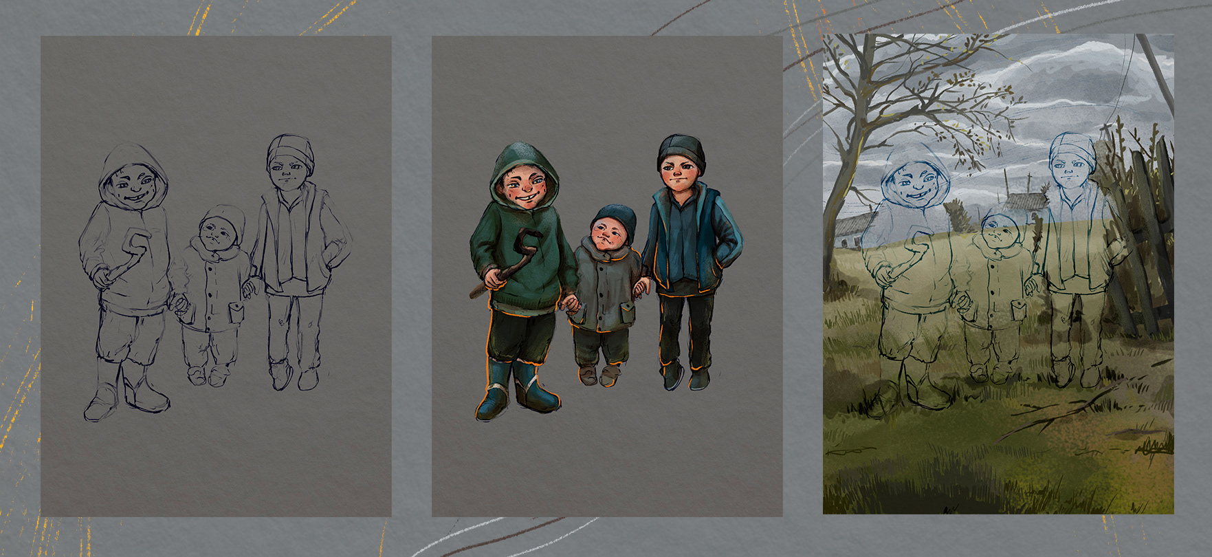 My nephews — Изображение №3 — Иллюстрация на Dprofile
