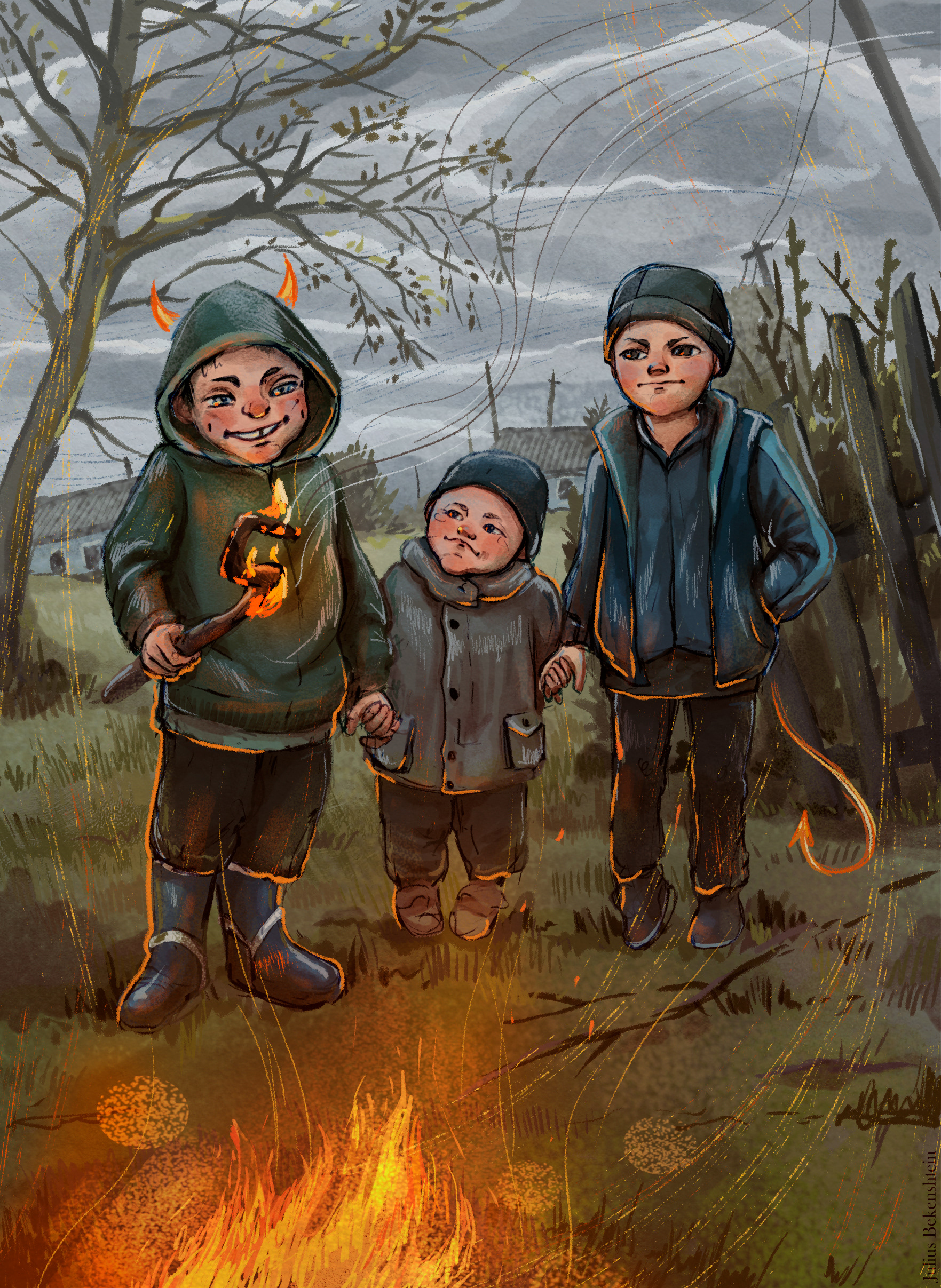 My nephews — Изображение №8 — Иллюстрация на Dprofile