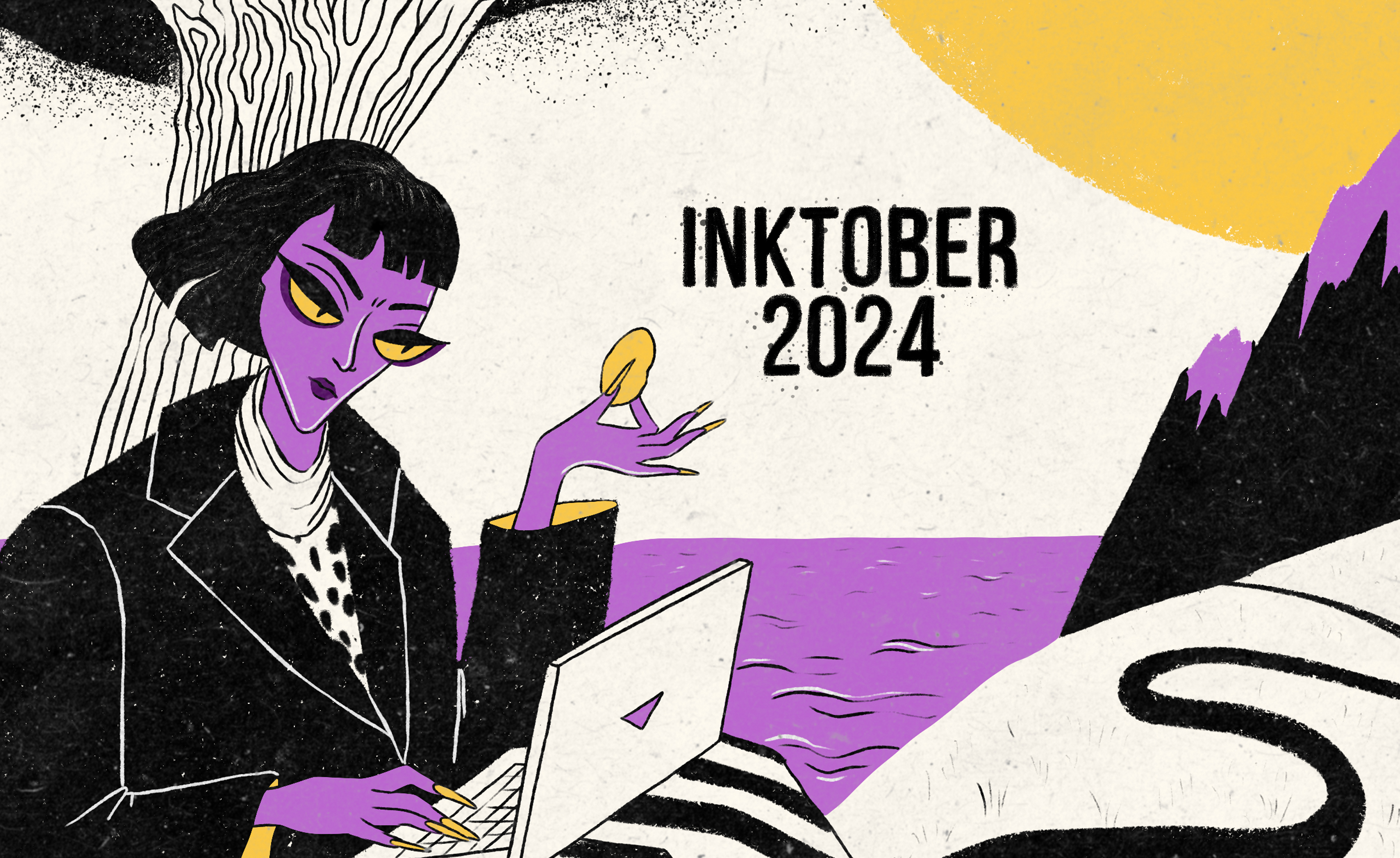Inktober 2024 — Изображение №1 — Иллюстрация на Dprofile