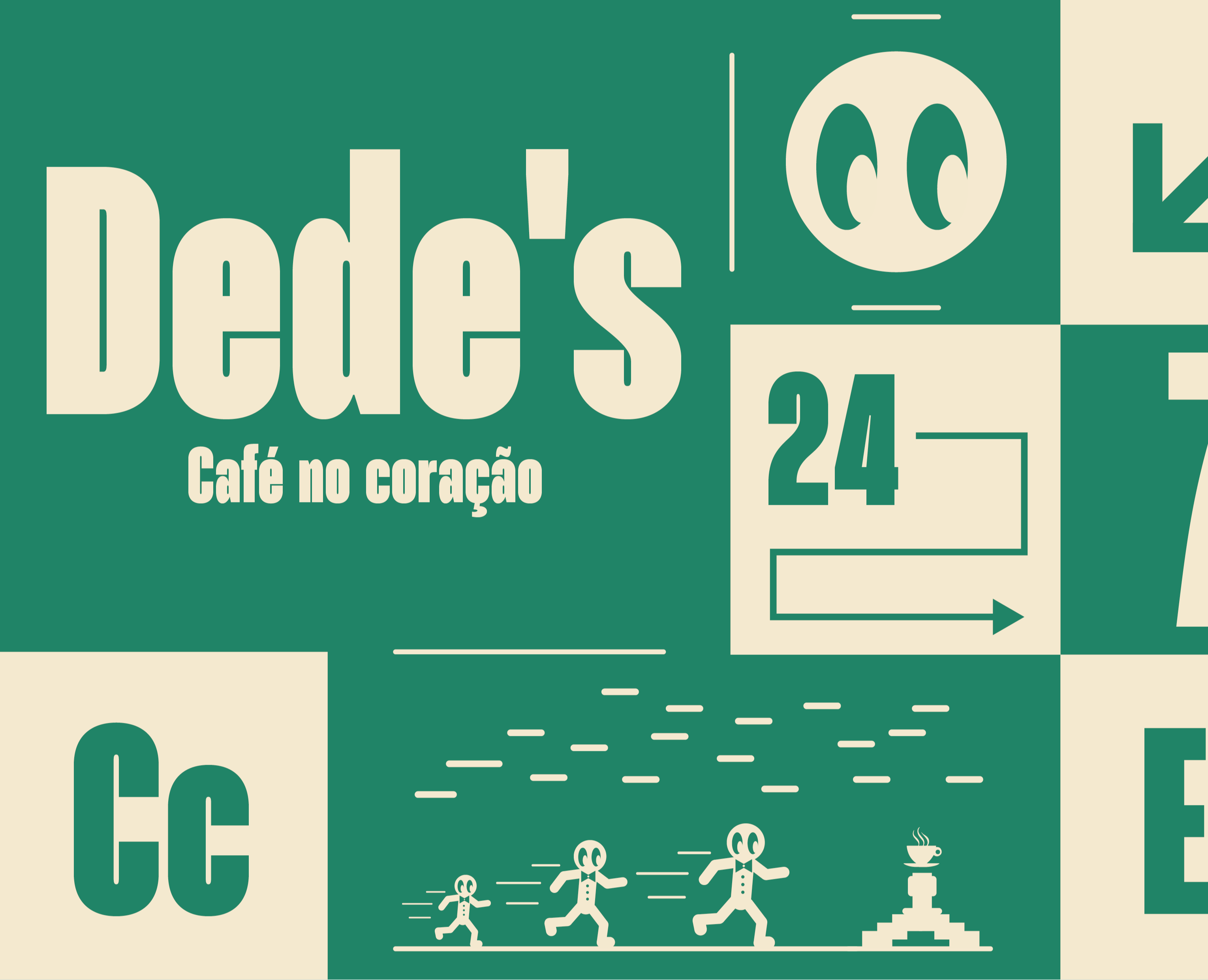 Dede's - Café no coração — Брендинг на Dprofile