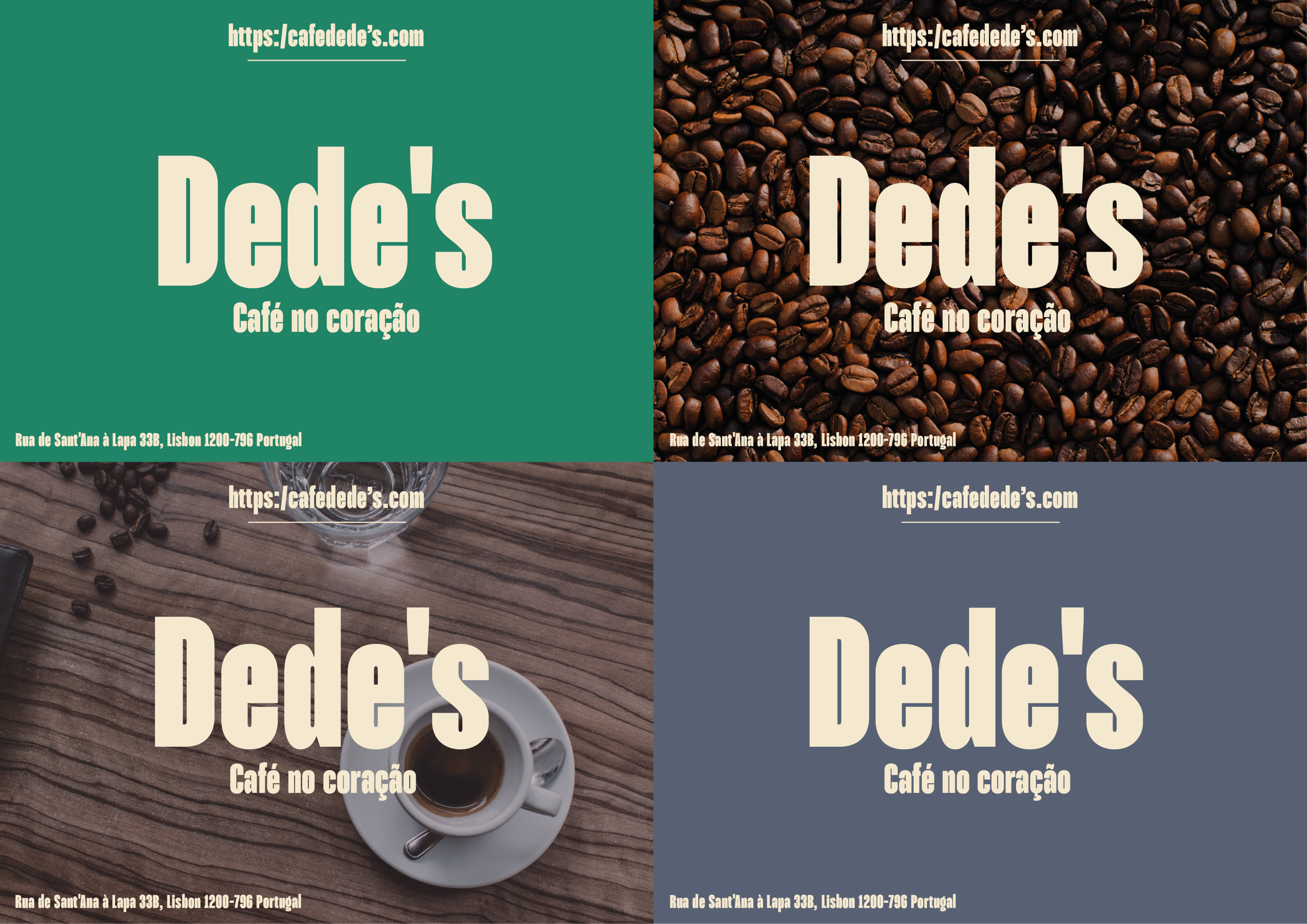 Dede's - Café no coração — Изображение №4 — Брендинг на Dprofile