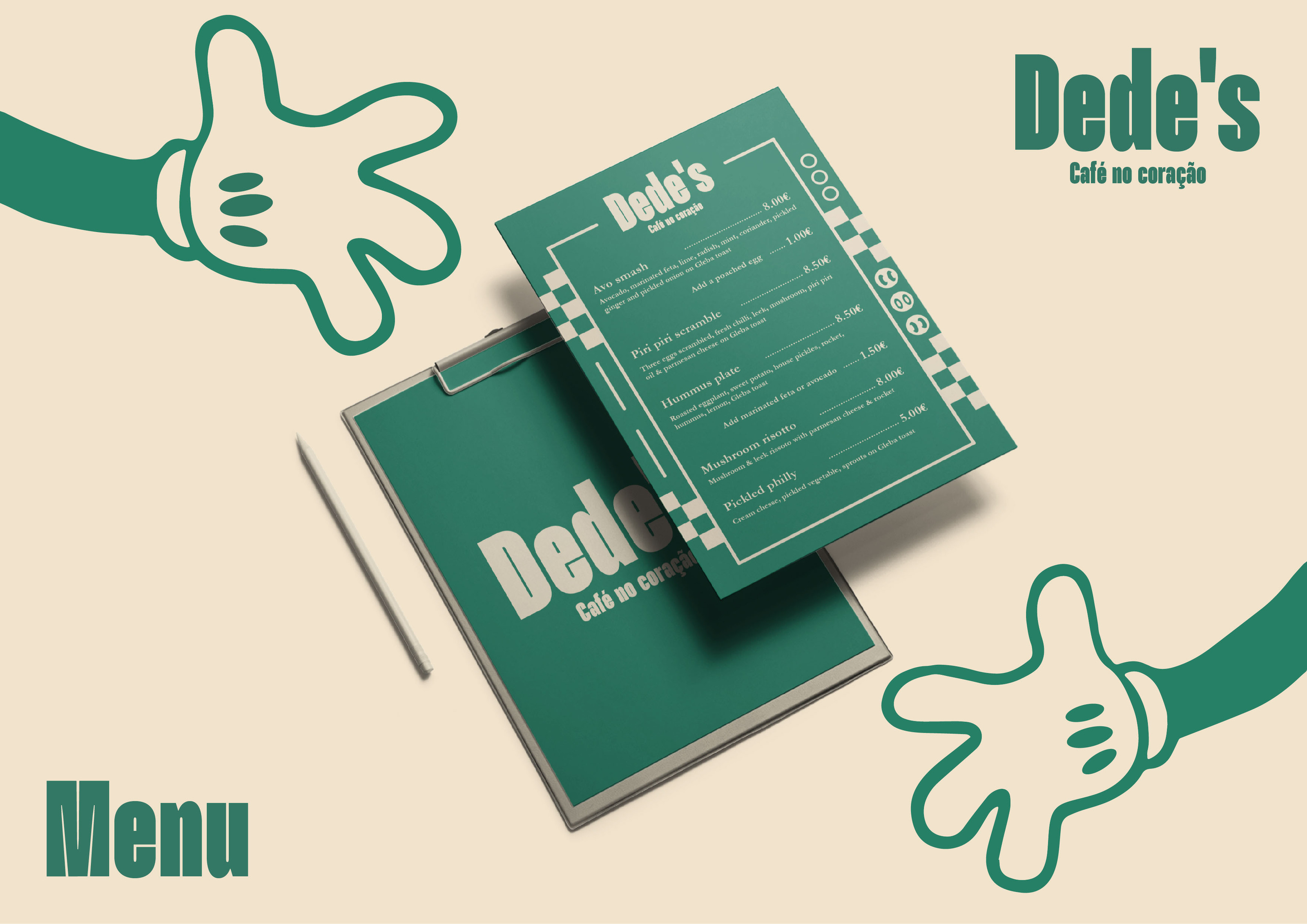 Dede's - Café no coração — Изображение №9 — Брендинг на Dprofile