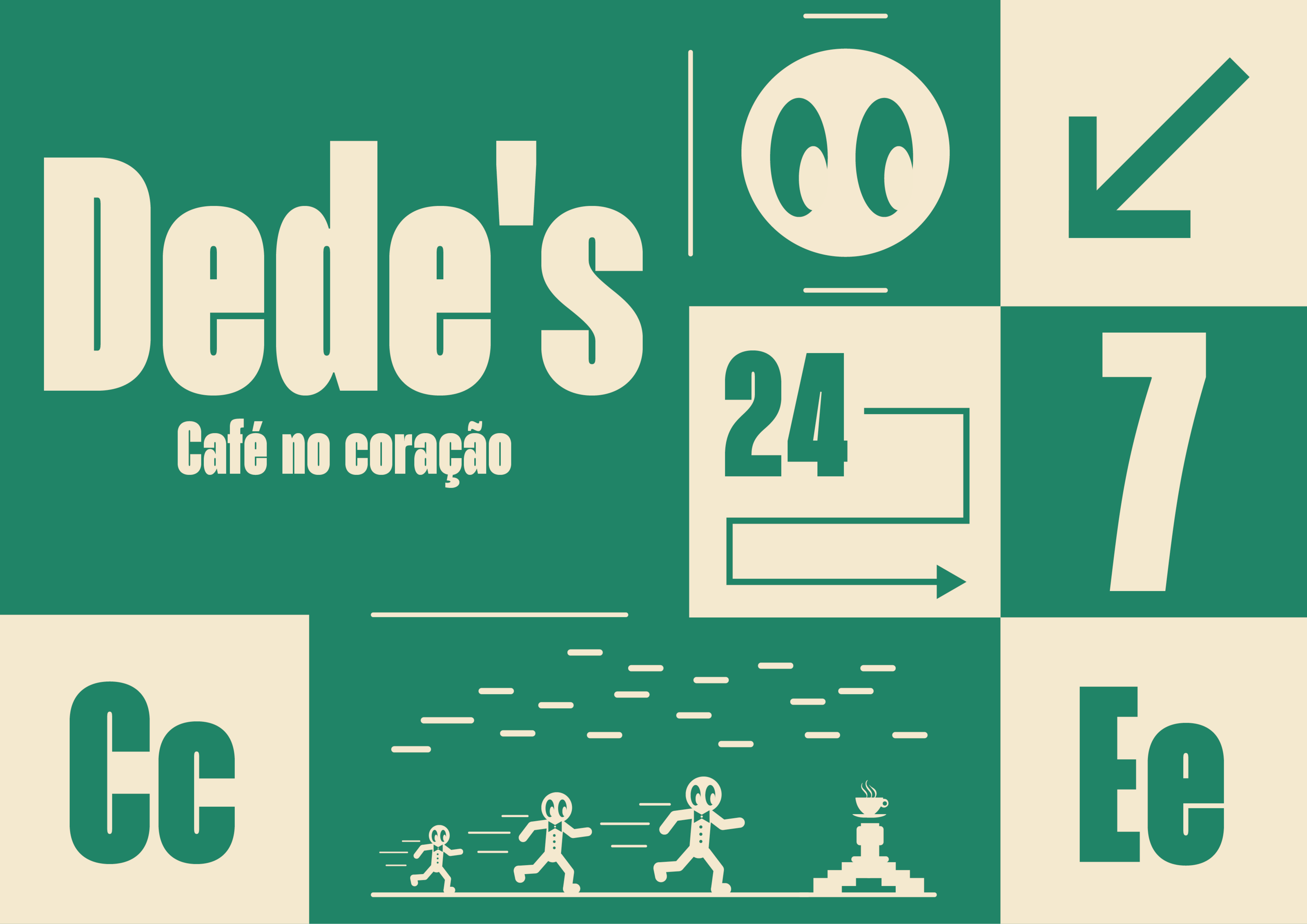 Dede's - Café no coração — Изображение №1 — Брендинг на Dprofile
