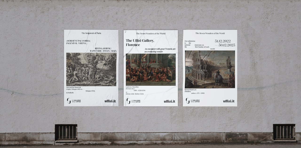 Le Gallerie Degli Uffizi - Branding — Изображение №8 — Брендинг на Dprofile