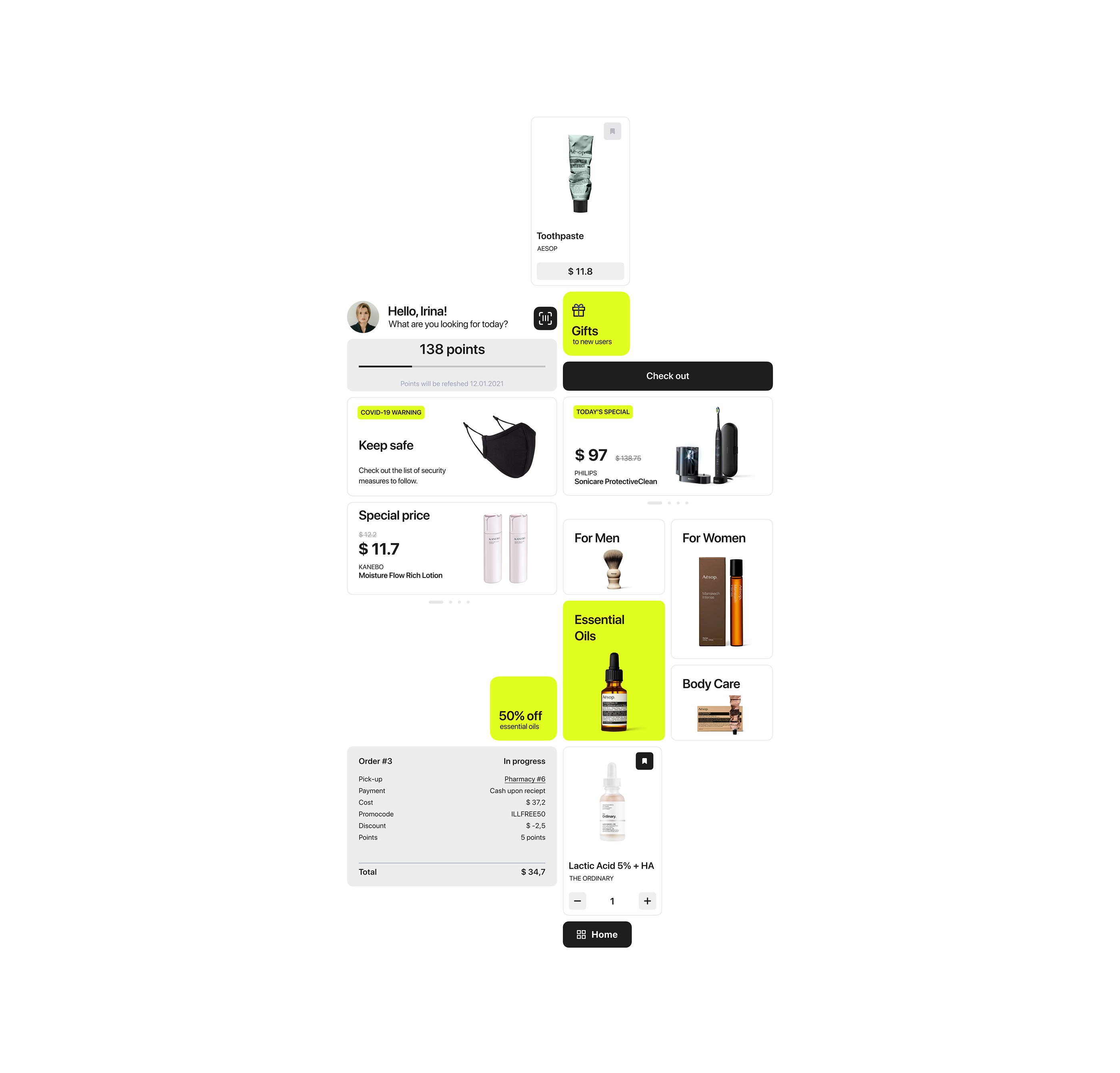 Farmacia Application — Изображение №16 — Интерфейсы, Брендинг на Dprofile