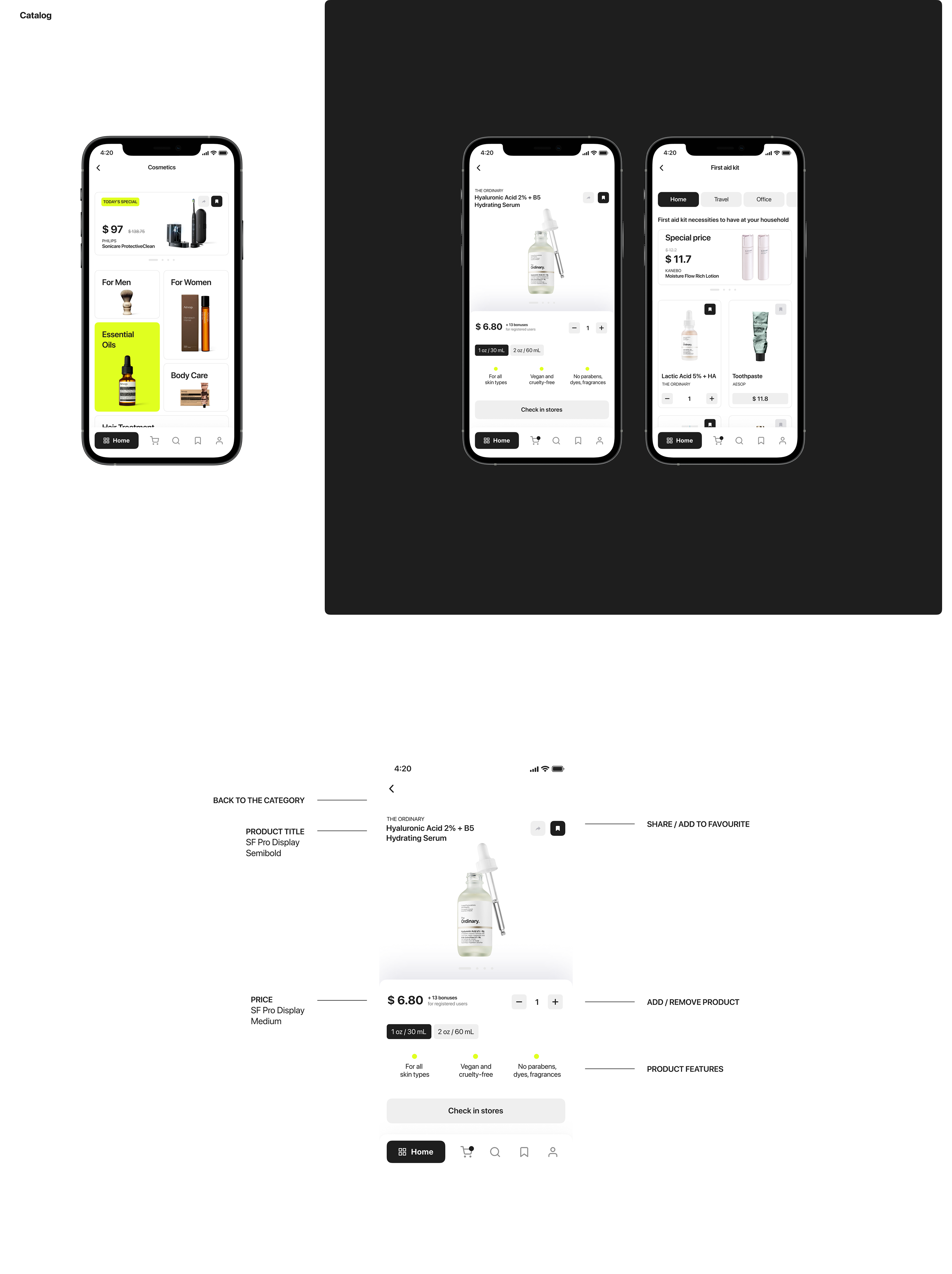 Farmacia Application — Изображение №12 — Интерфейсы, Брендинг на Dprofile