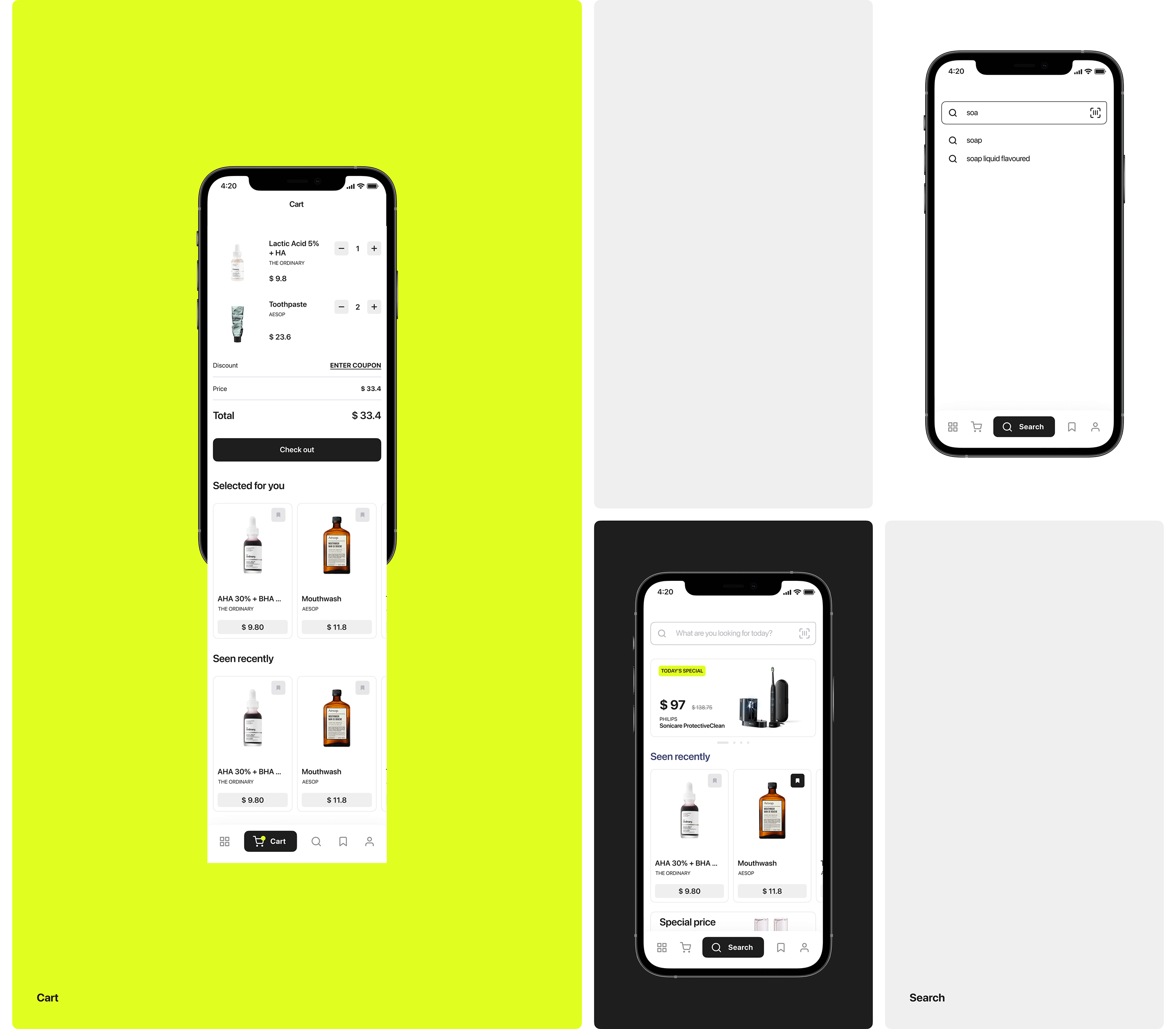 Farmacia Application — Изображение №14 — Интерфейсы, Брендинг на Dprofile