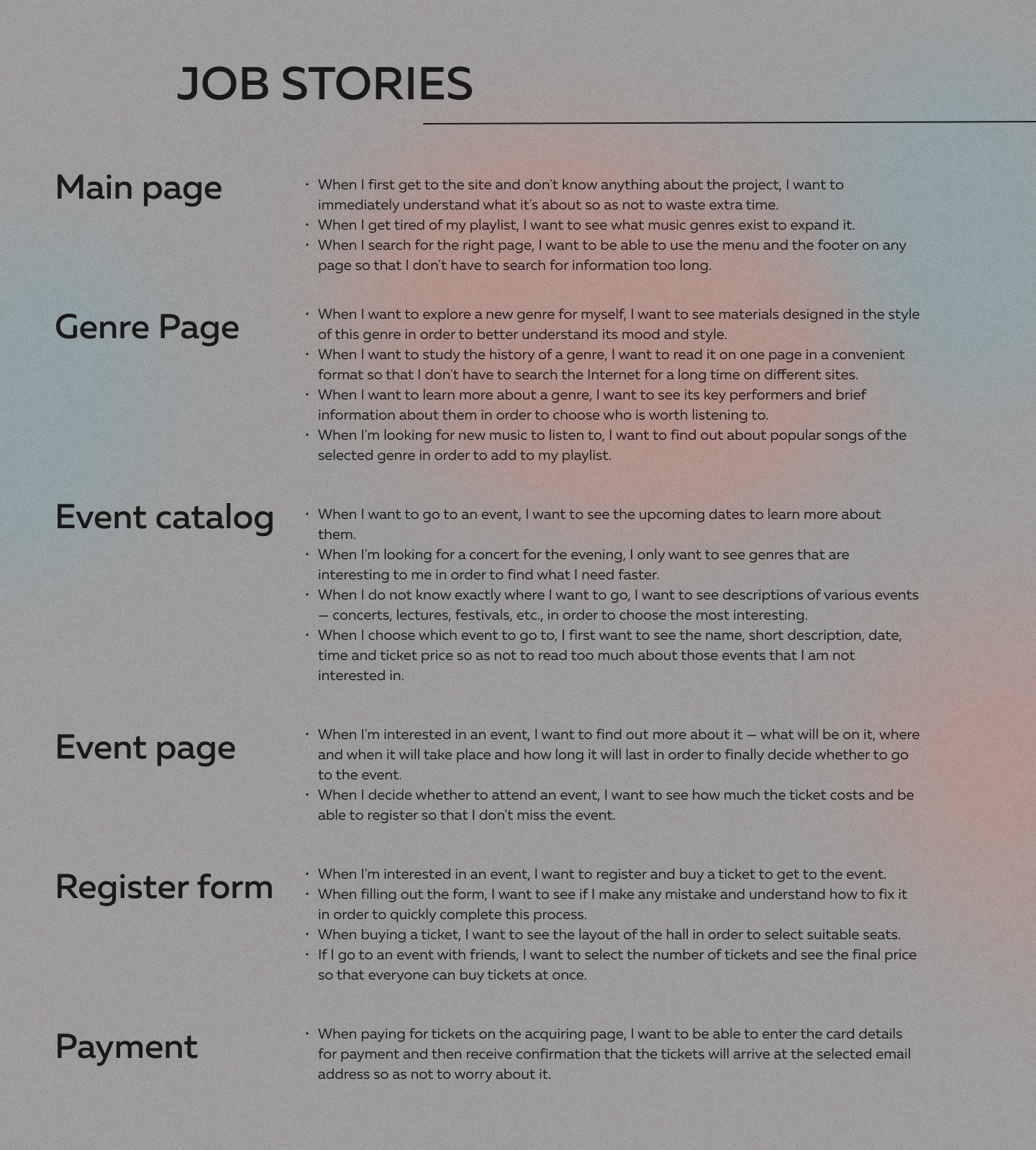 Tochka ritma / Webpage — Изображение №2 — Интерфейсы на Dprofile