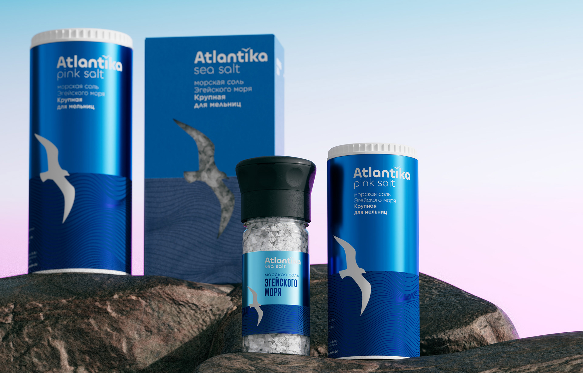 Вся соль в свободе: обновление бренда морской соли Atlantika — Изображение №6 — Брендинг на Dprofile