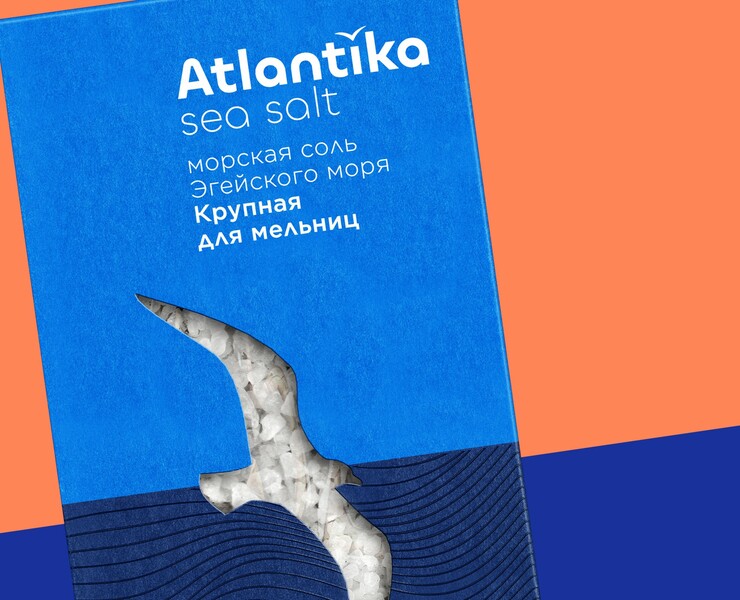 Вся соль в свободе: обновление бренда морской соли Atlantika — Брендинг на Dprofile