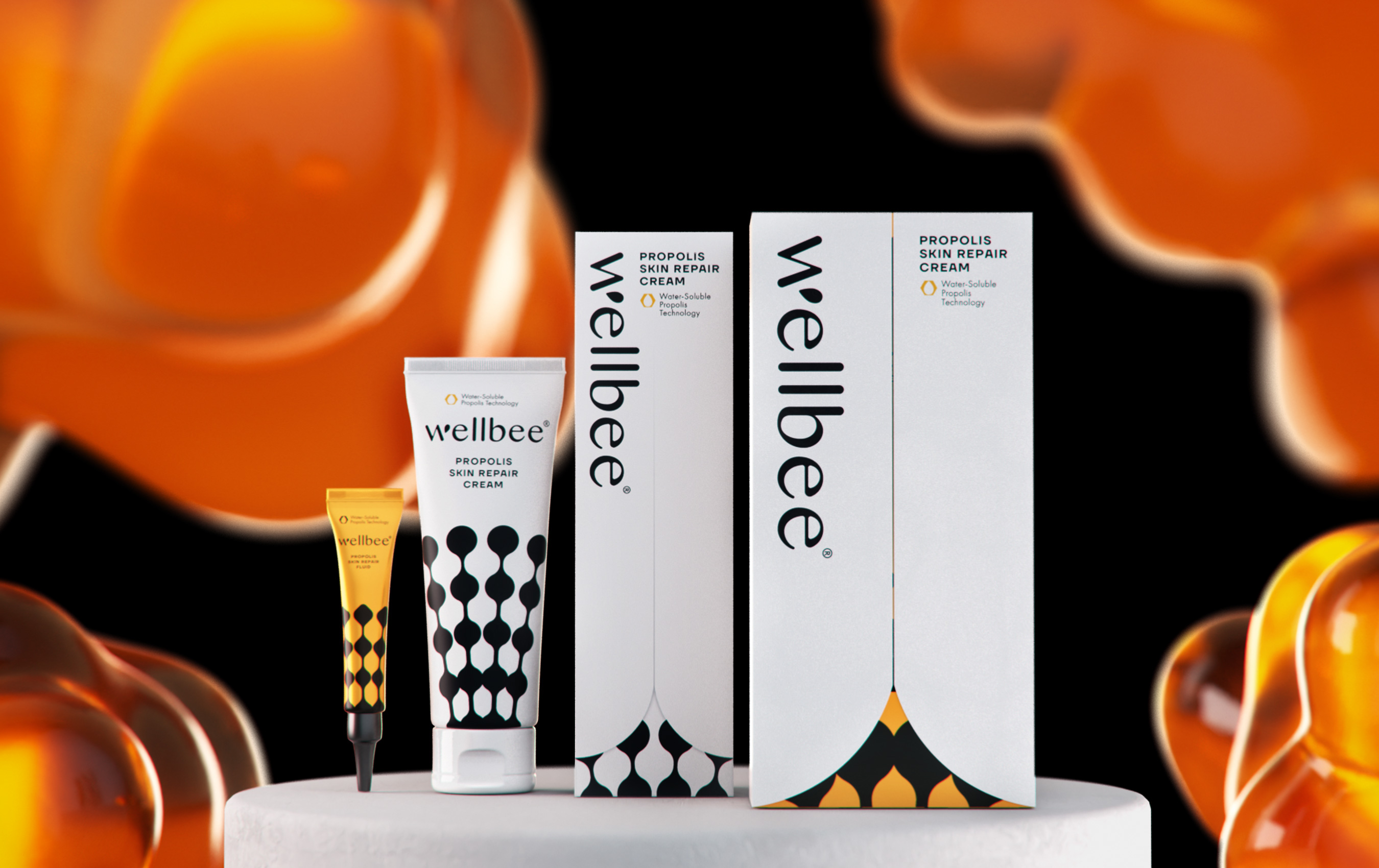 Wellbee косметика с прополисом — Изображение №2 — Брендинг, 3D на Dprofile