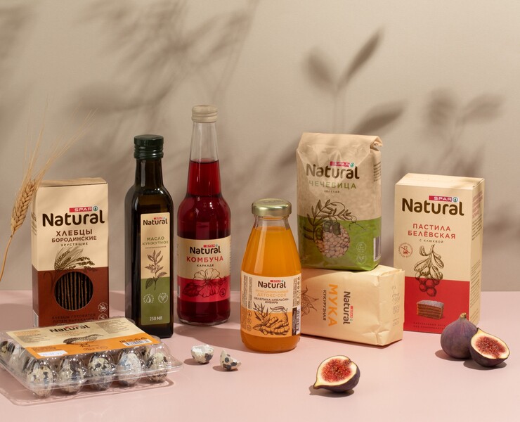 Spar Natural редизайн собственной торговой марки — Брендинг на Dprofile