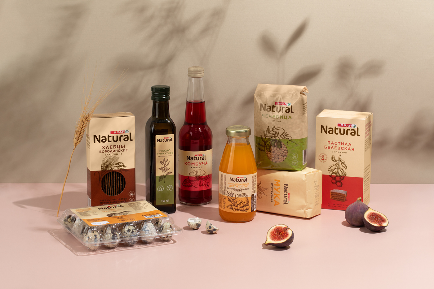 Spar Natural редизайн собственной торговой марки — Изображение №1 — Брендинг на Dprofile
