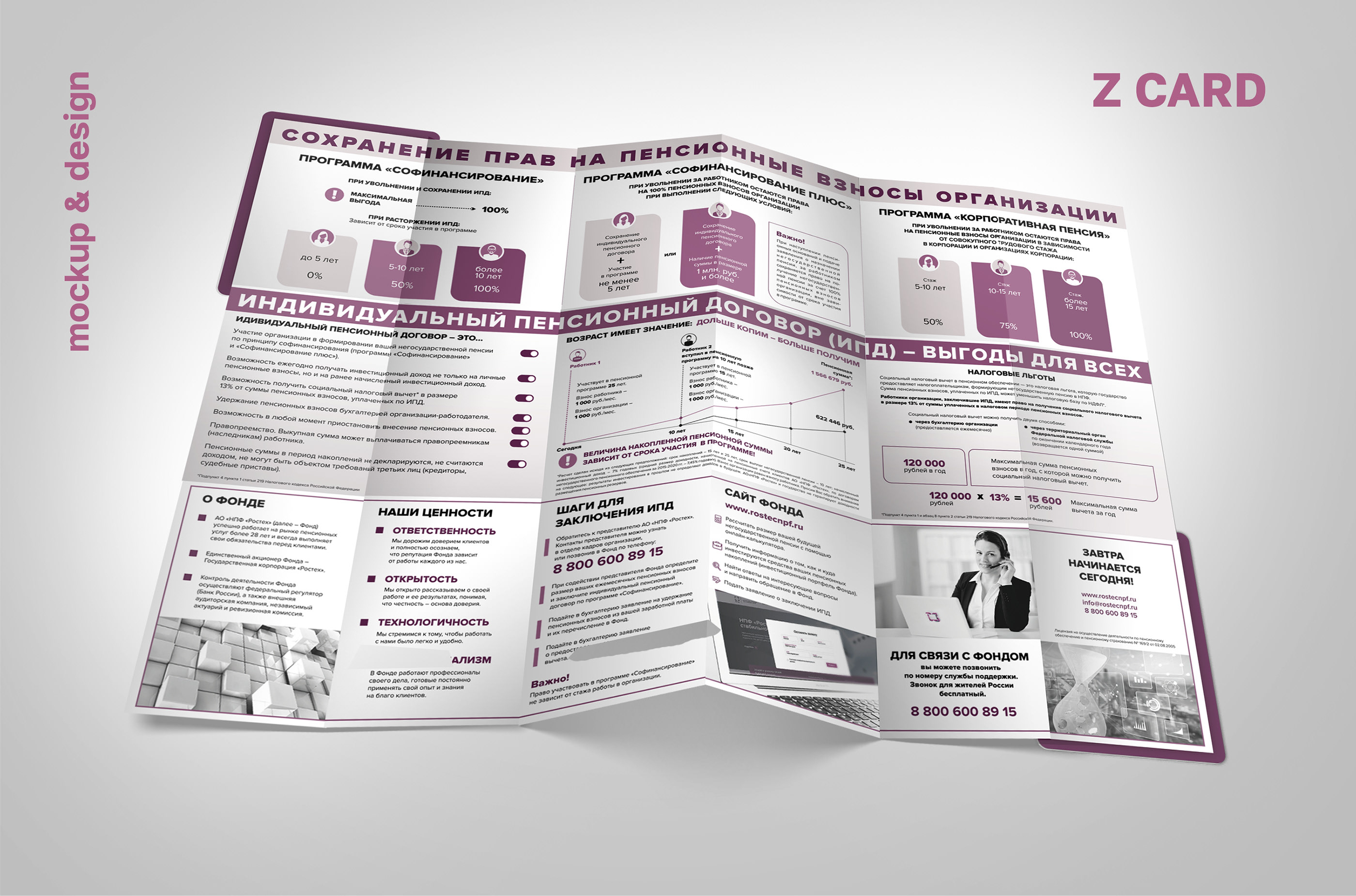 PEACH папка, Z CARD & Free Z CARD Mockup — Изображение №4 — Графика на Dprofile