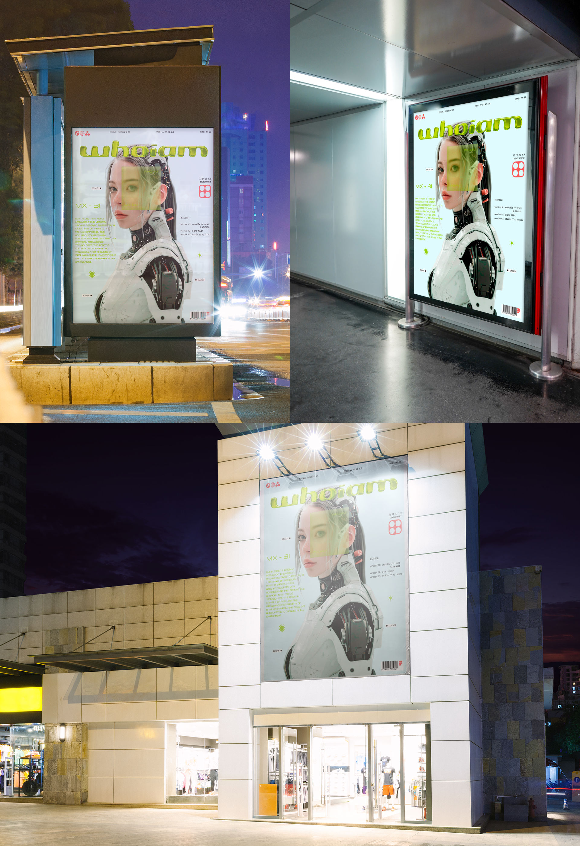 Sci-Fi Girl Poster — Изображение №1 — Графика, 3D на Dprofile