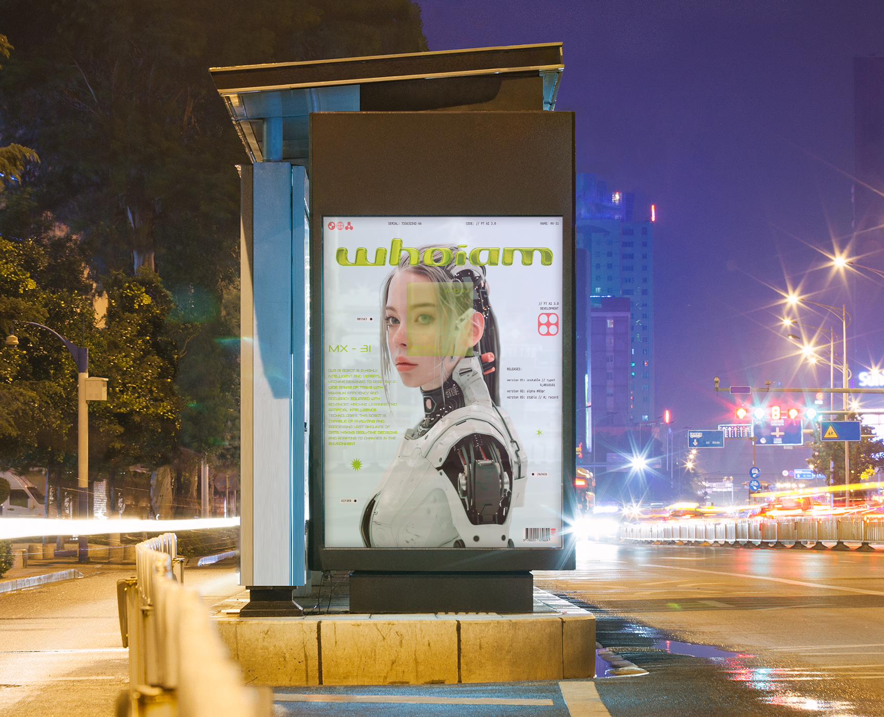 Sci-Fi Girl Poster — Графика, 3D на Dprofile