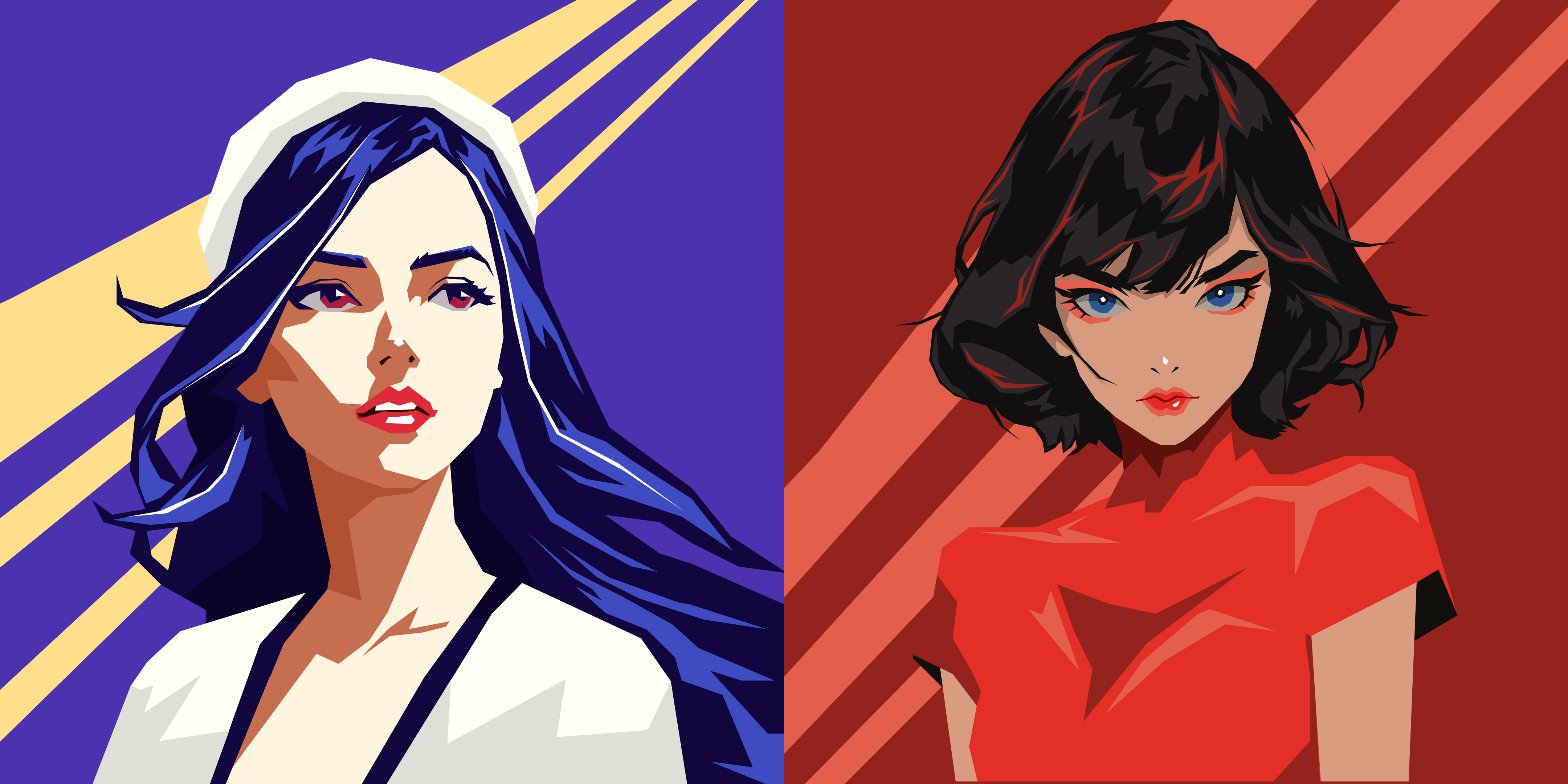 Портреты в стиле Pop Art — Изображение №1 — Иллюстрация, Графика на Dprofile