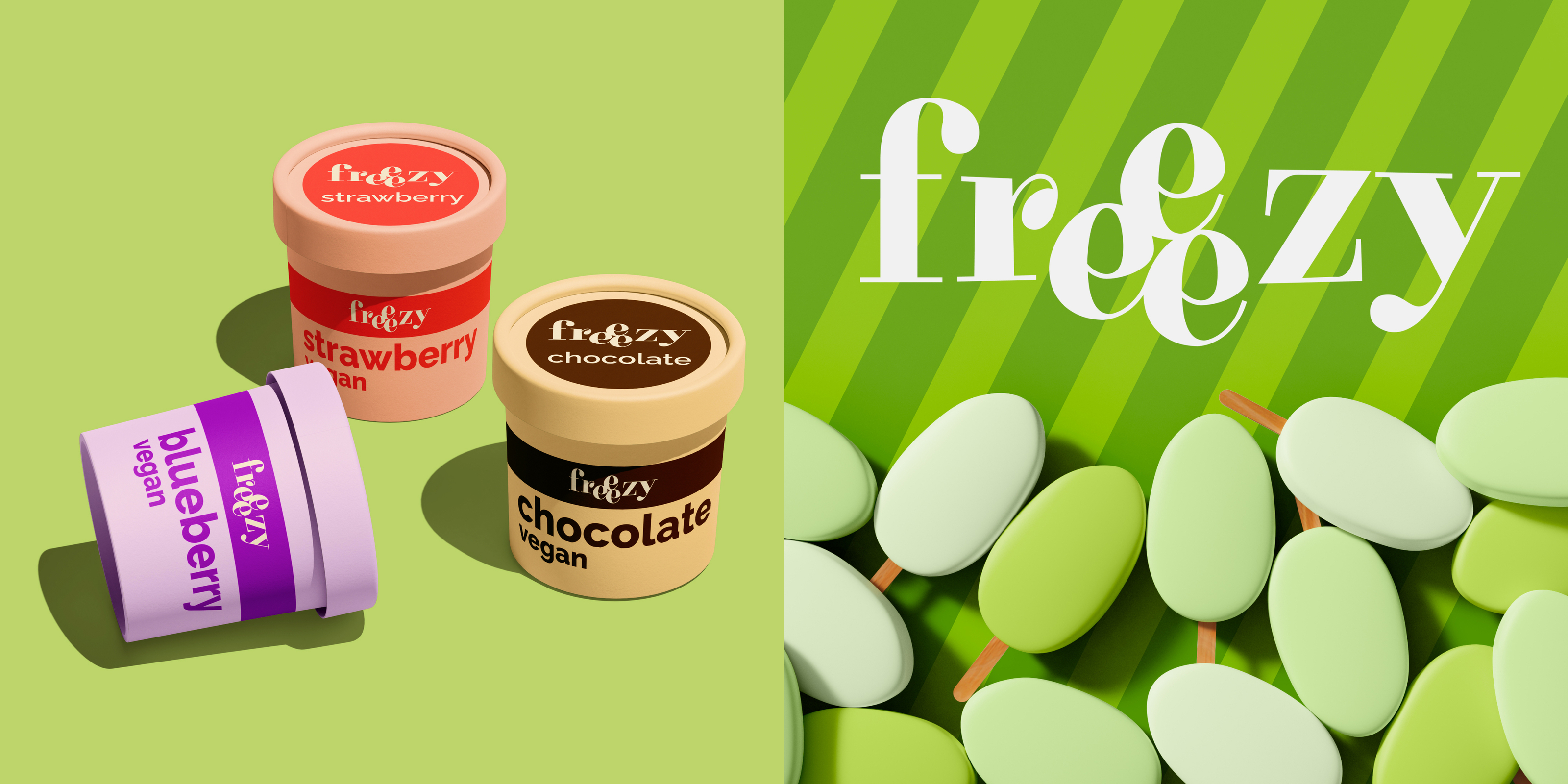 Freezy logo. Конкурсная работа — Изображение №2 — Брендинг, Графика на Dprofile