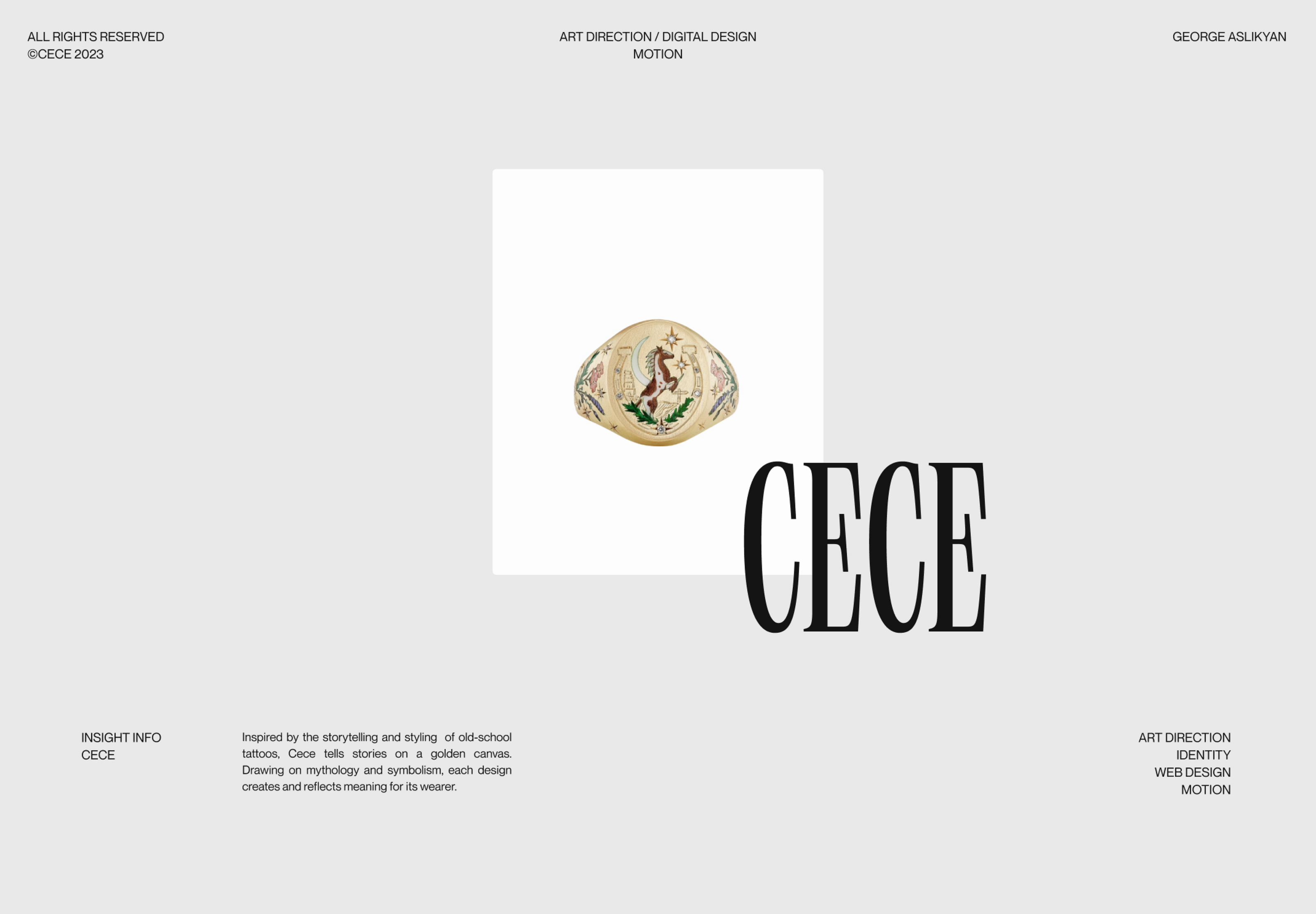 CECE — Изображение №1 — Интерфейсы, Брендинг на Dprofile