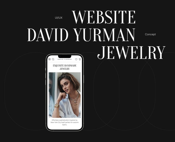 David Yurman / E-commerce redesign — Интерфейсы на Dprofile