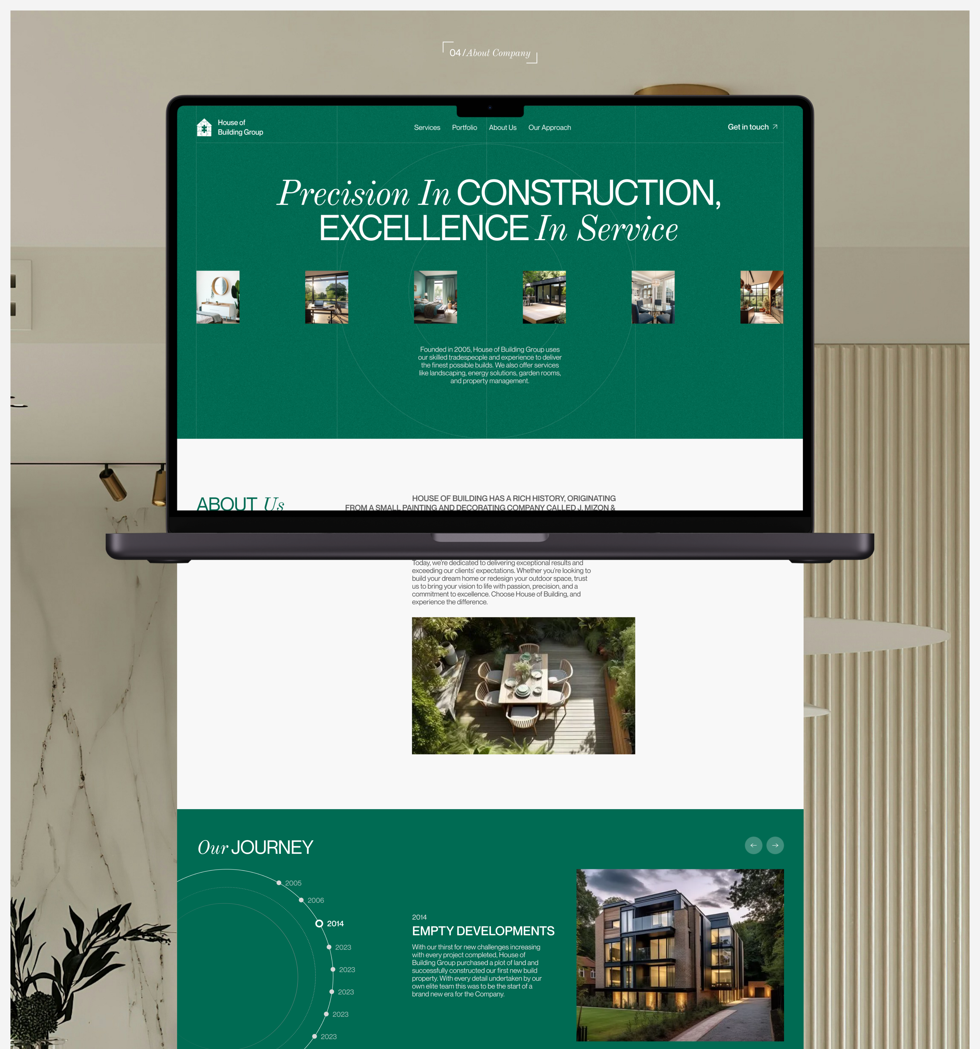 House of Building Group | Corporate site redesign — Изображение №11 — Интерфейсы, Анимация на Dprofile