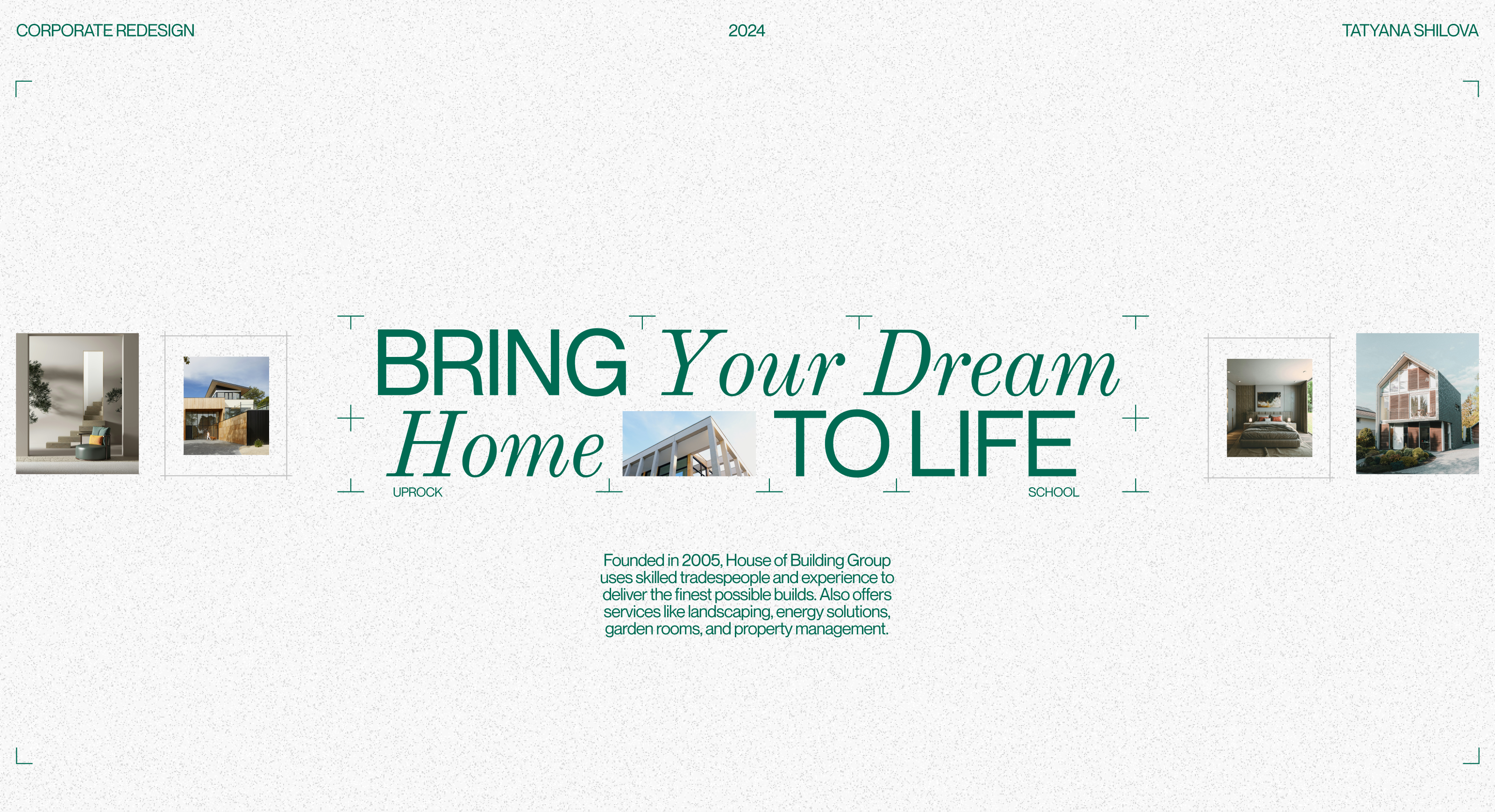 House of Building Group | Corporate site redesign — Изображение №1 — Интерфейсы, Анимация на Dprofile