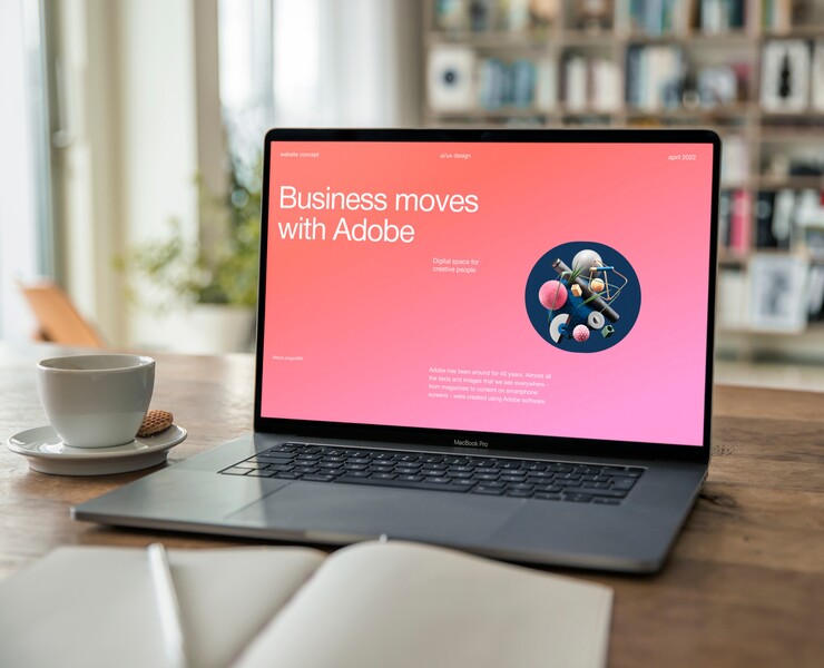 Adobe - Corporate Website Redesign на Dprofile