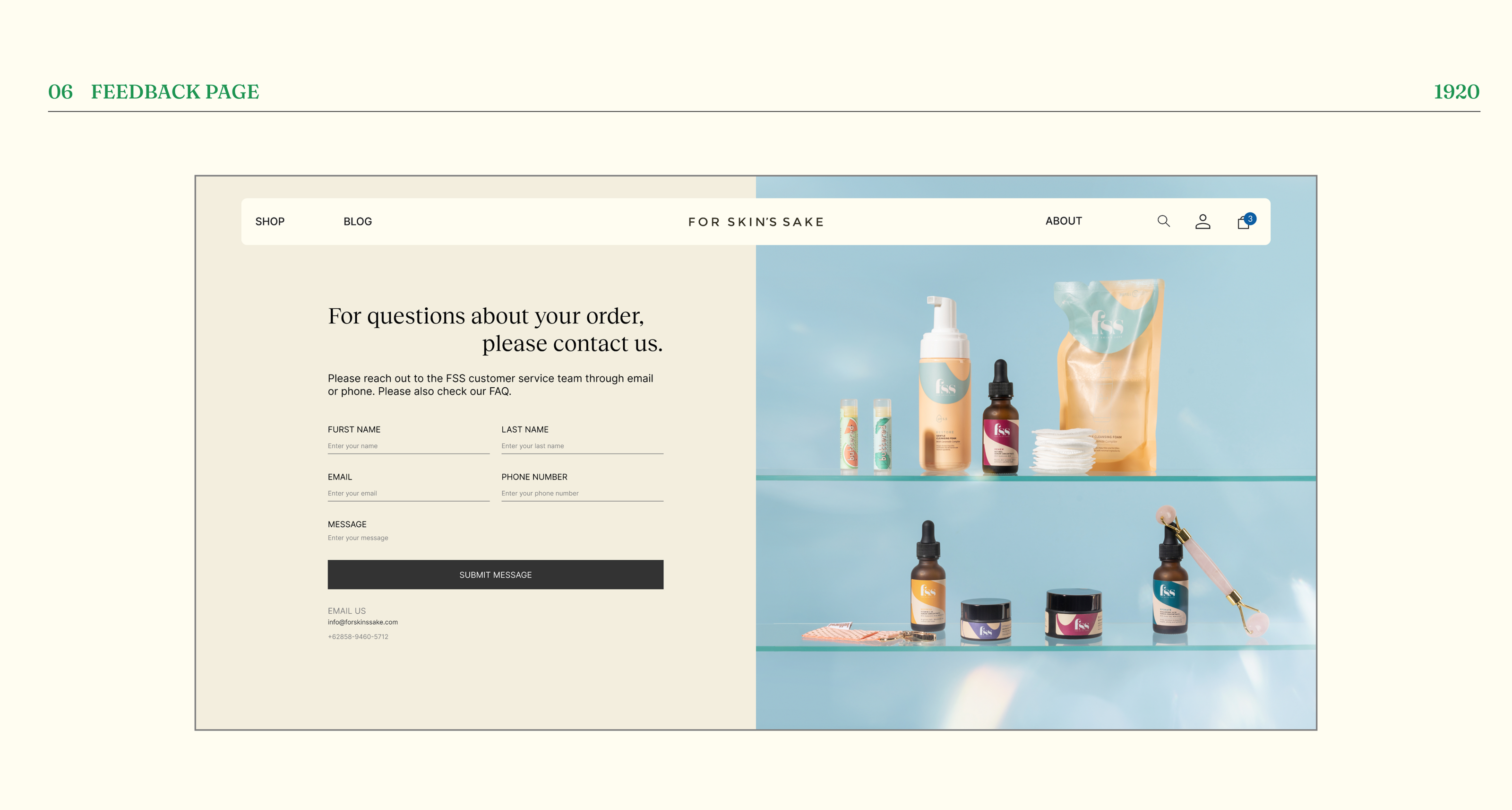 FOR SKIN SAKE — Изображение №11 — Интерфейсы на Dprofile