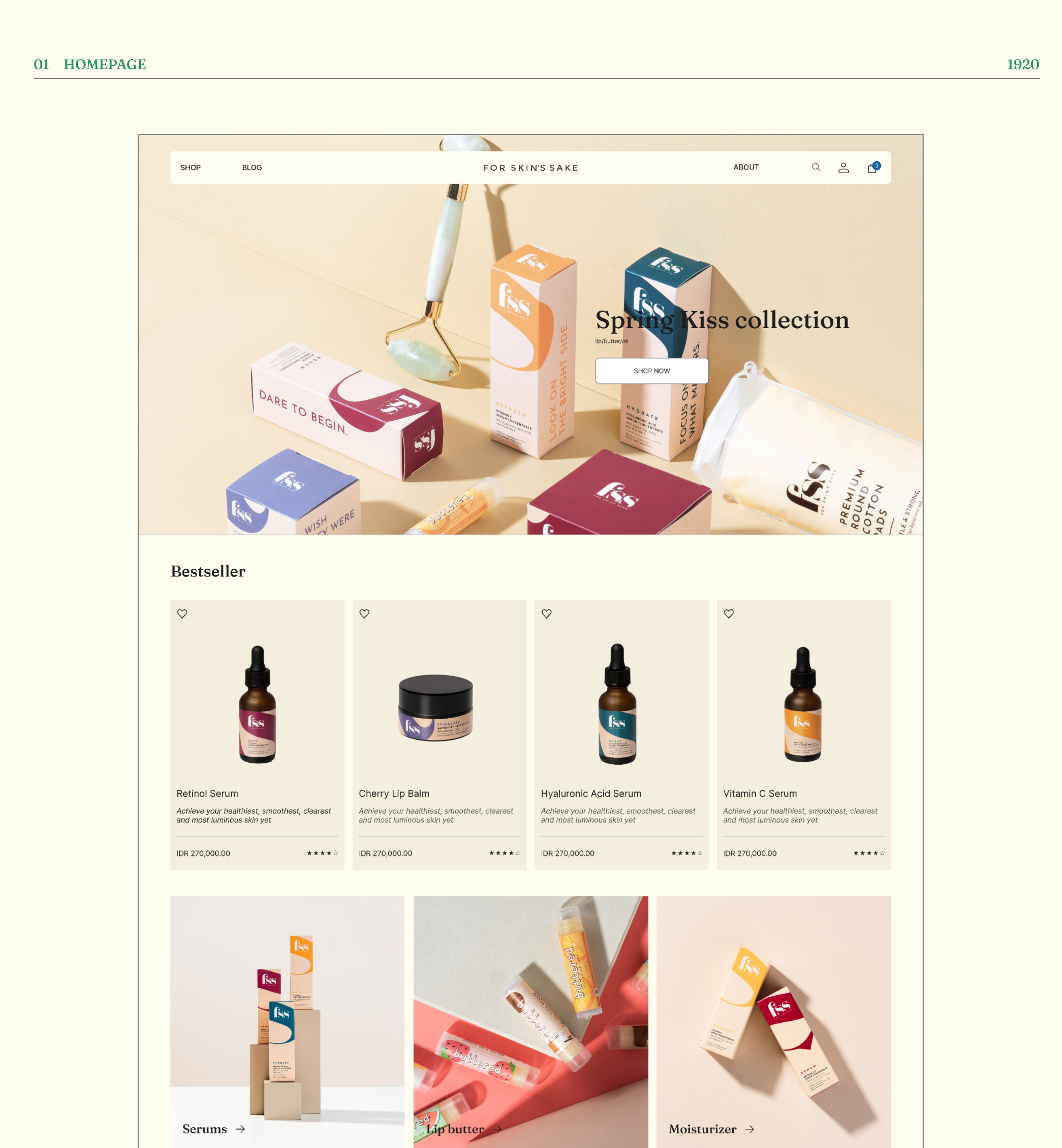 FOR SKIN SAKE — Изображение №4 — Интерфейсы на Dprofile
